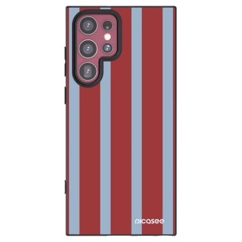 Picasee crna silikonska maskica za Samsung Galaxy S22 Ultra 5G - Lounge pass