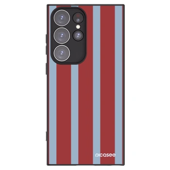 Picasee crna silikonska maskica za Samsung Galaxy S23 Ultra 5G - Lounge pass