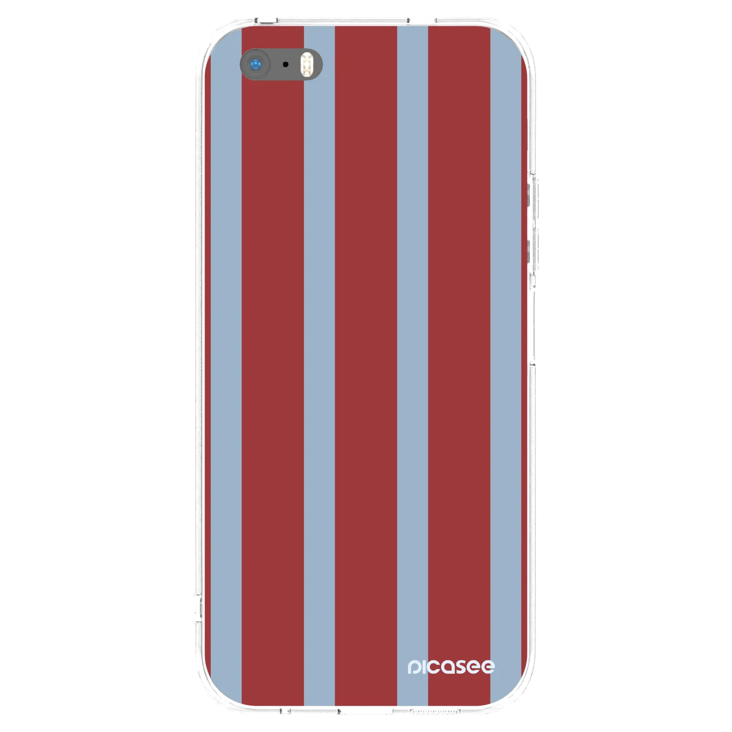 Picasee silikonska prozirna maskica za Apple iPhone 5/5S/SE - Lounge pass