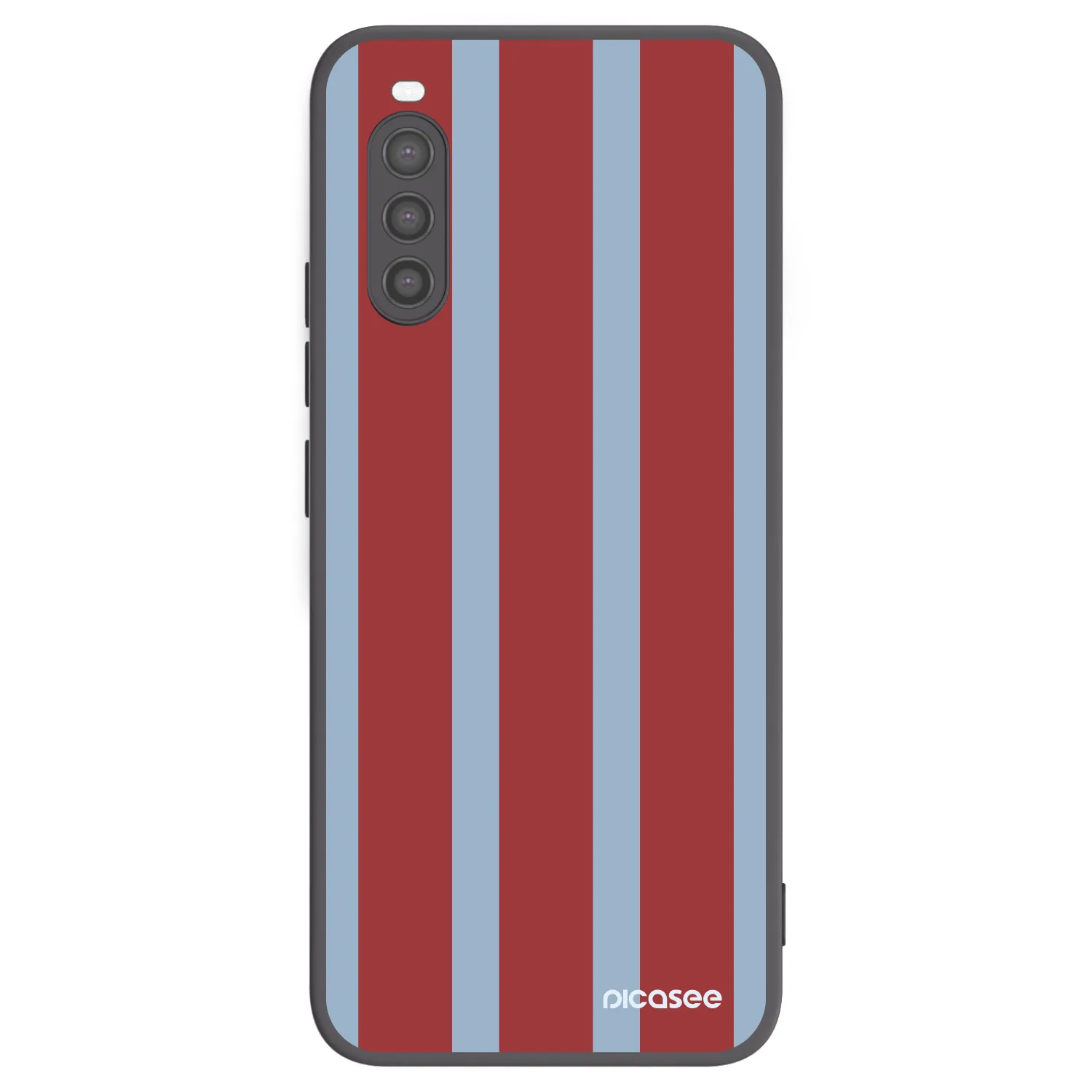 Picasee crna silikonska maskica za Sony Xperia 10 II - Lounge pass