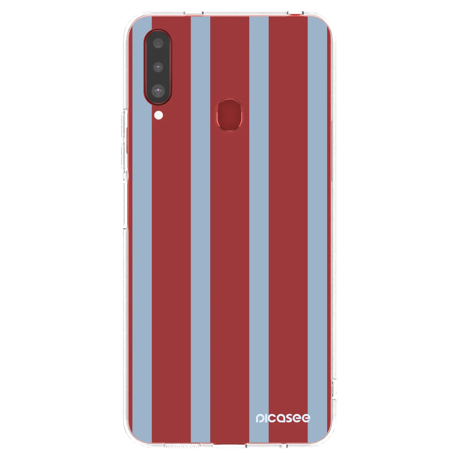 Picasee silikonska prozirna maskica za Samsung Galaxy A20s - Lounge pass