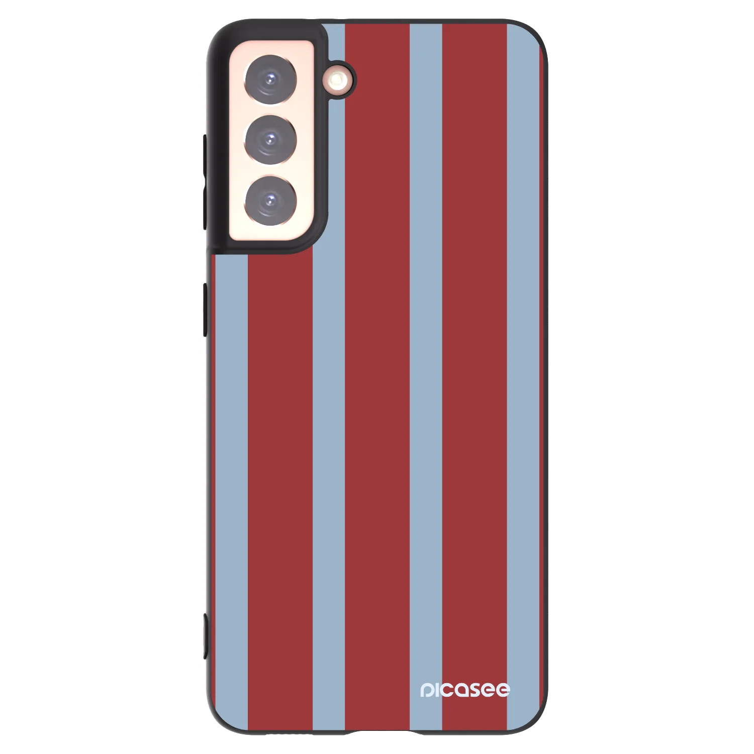 Picasee crna silikonska maskica za Samsung Galaxy S21 5G G991B - Lounge pass