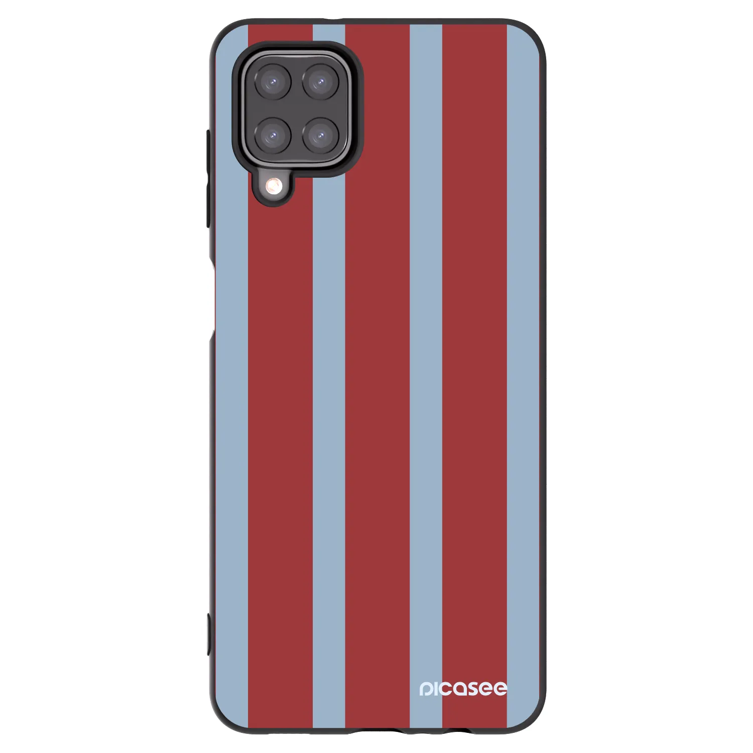 Picasee crna silikonska maskica za Samsung Galaxy A12 A125F - Lounge pass