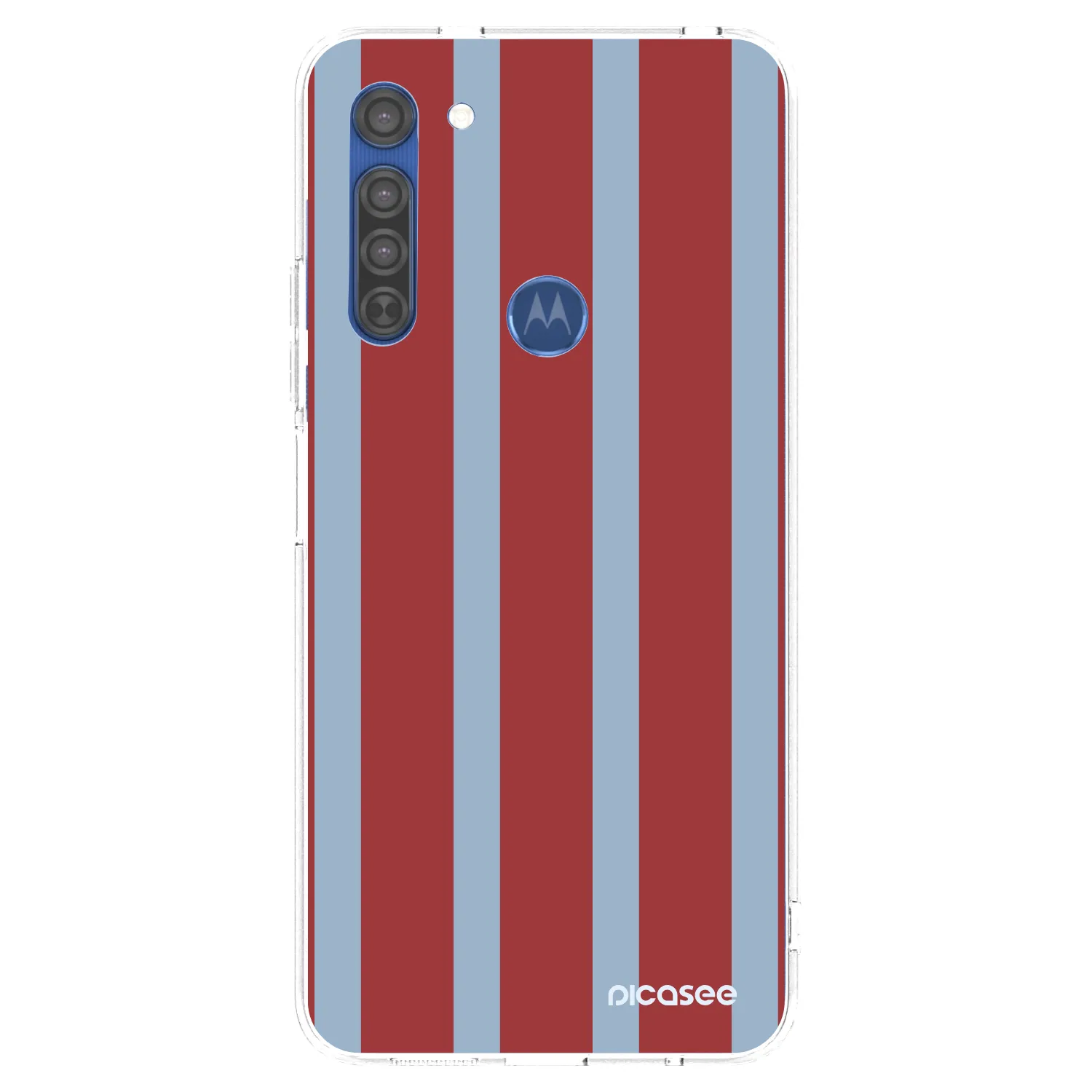 Picasee silikonska prozirna maskica za Motorola Moto G8 - Lounge pass