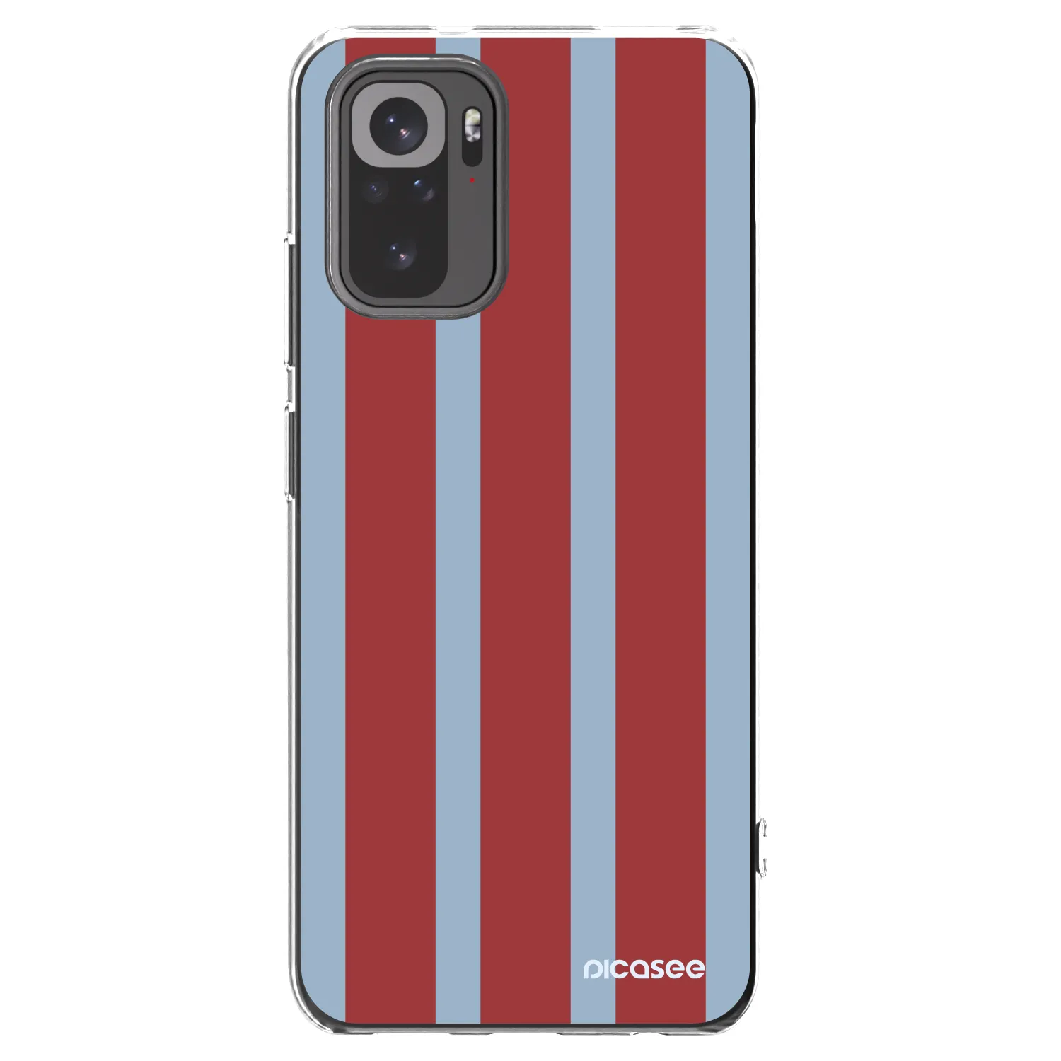 Picasee silikonska prozirna maskica za Xiaomi Redmi Note 10 - Lounge pass