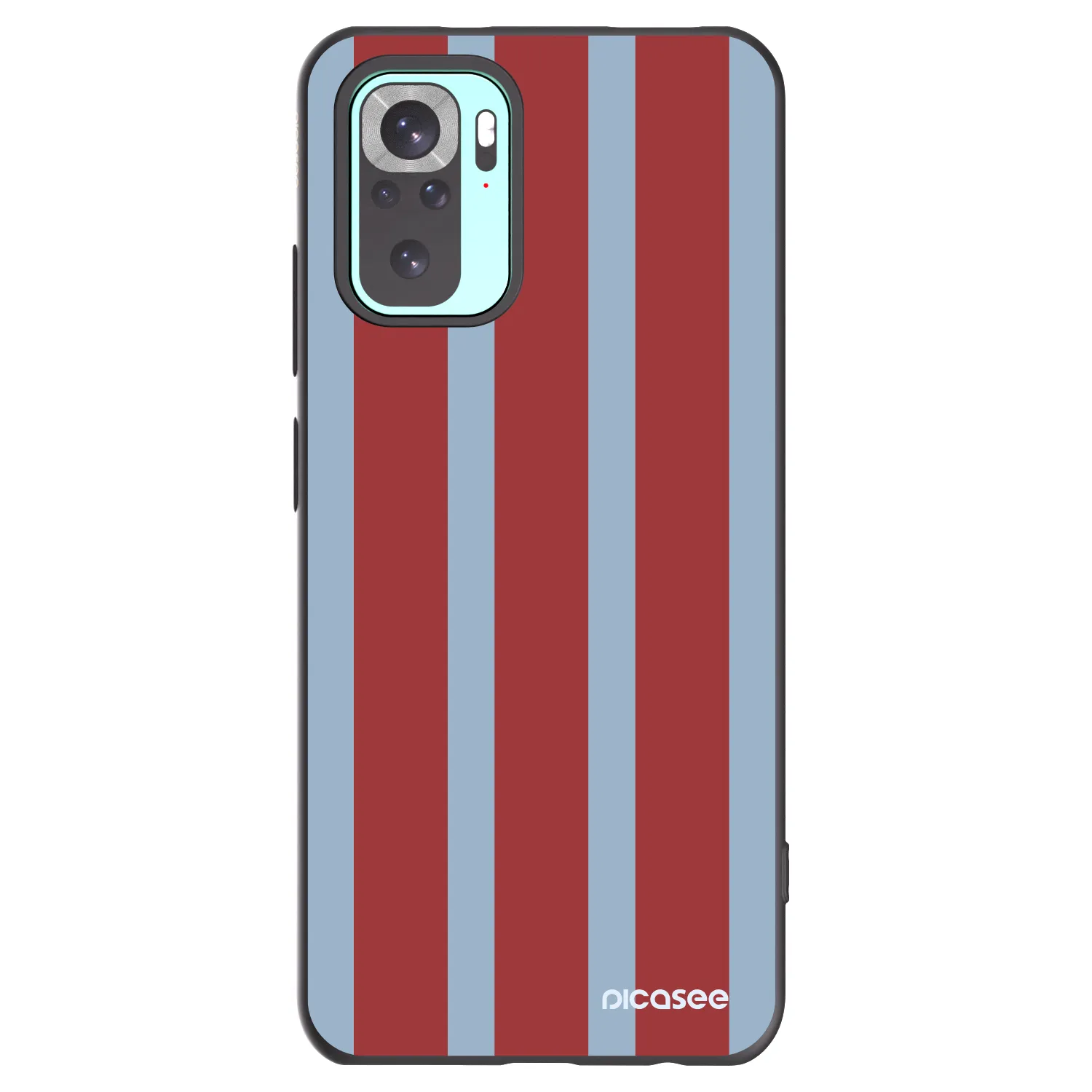 Picasee crna silikonska maskica za Xiaomi Redmi Note 10 Pro - Lounge pass