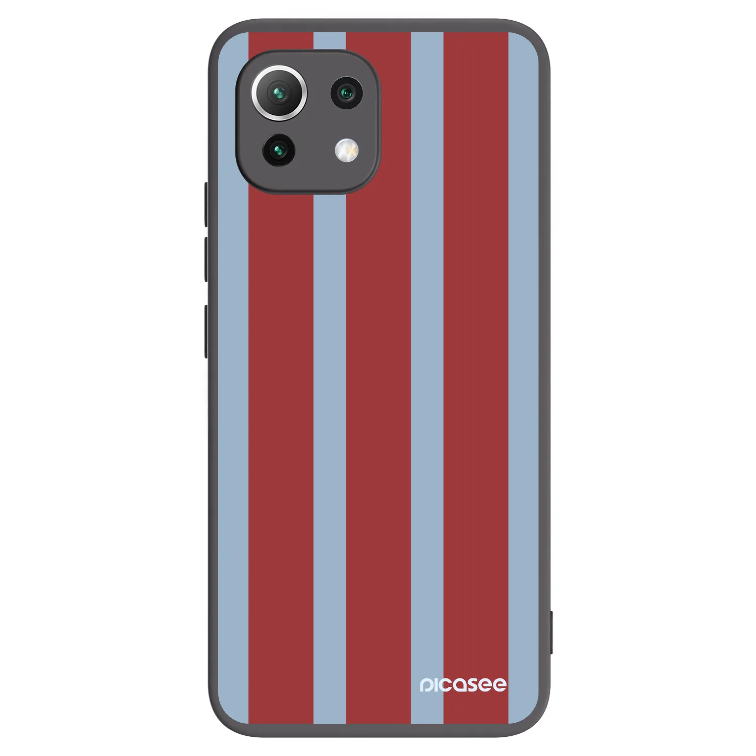 Picasee crna silikonska maskica za Xiaomi Mi 11 Lite - Lounge pass