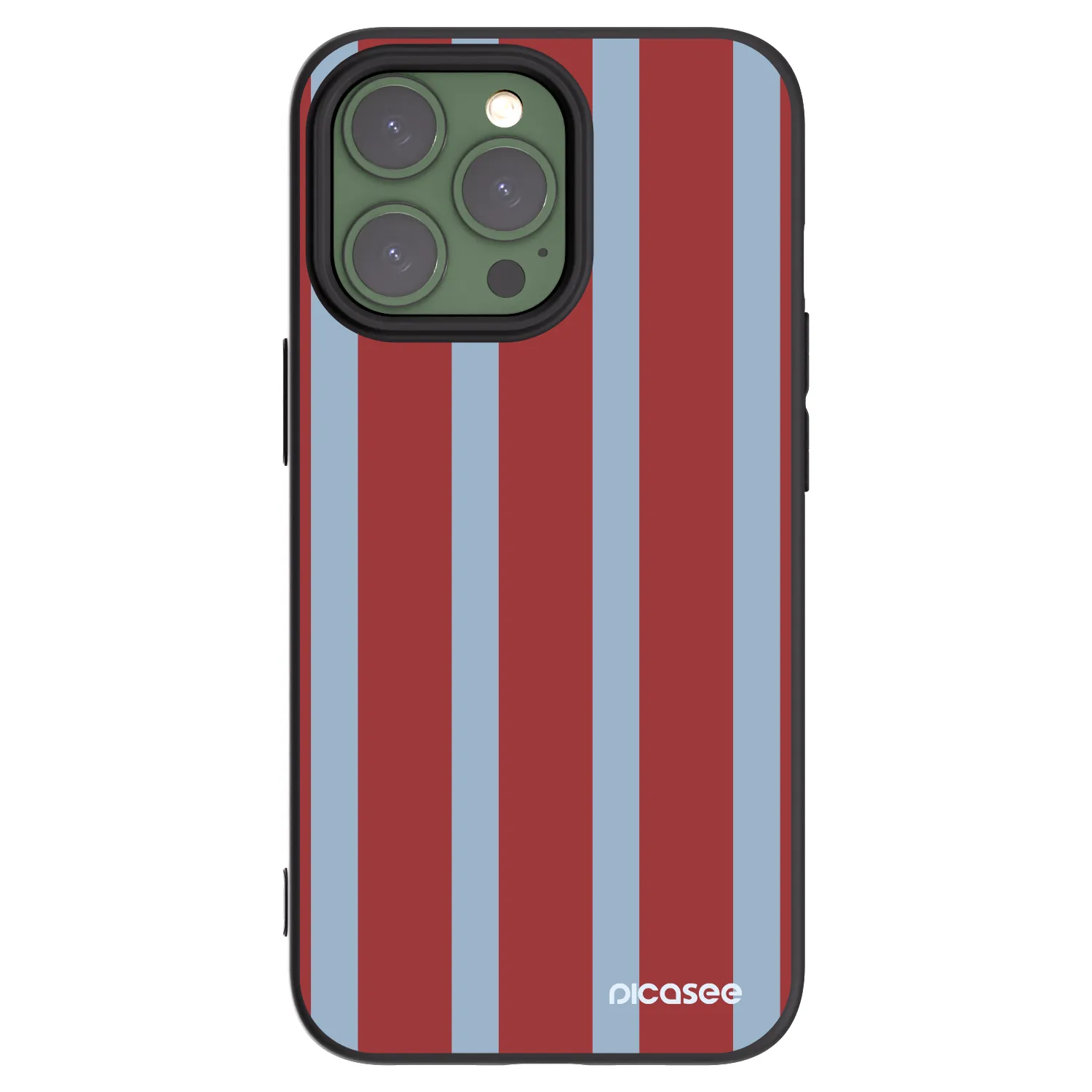 Picasee crna silikonska maskica za Apple iPhone 13 Pro - Lounge pass