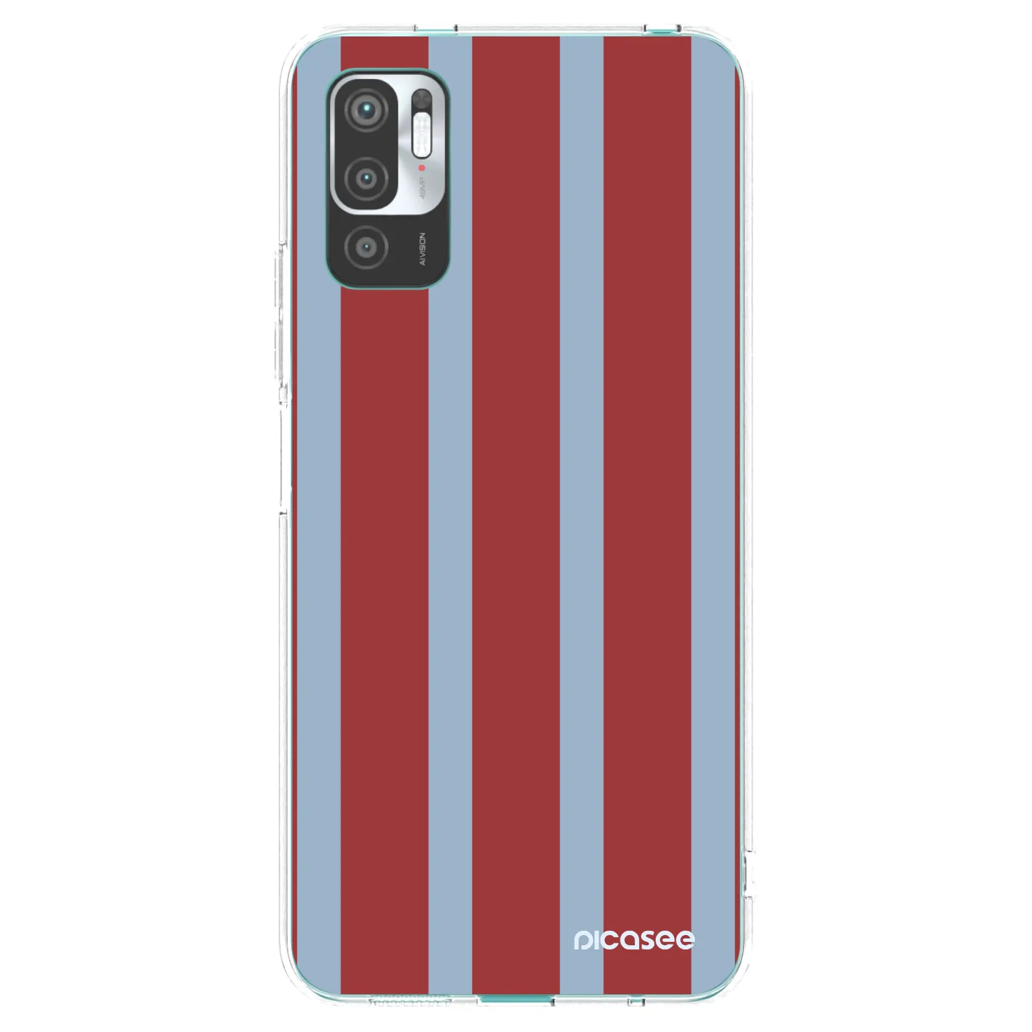 Picasee silikonska prozirna maskica za Xiaomi Redmi Note 10 5G - Lounge pass