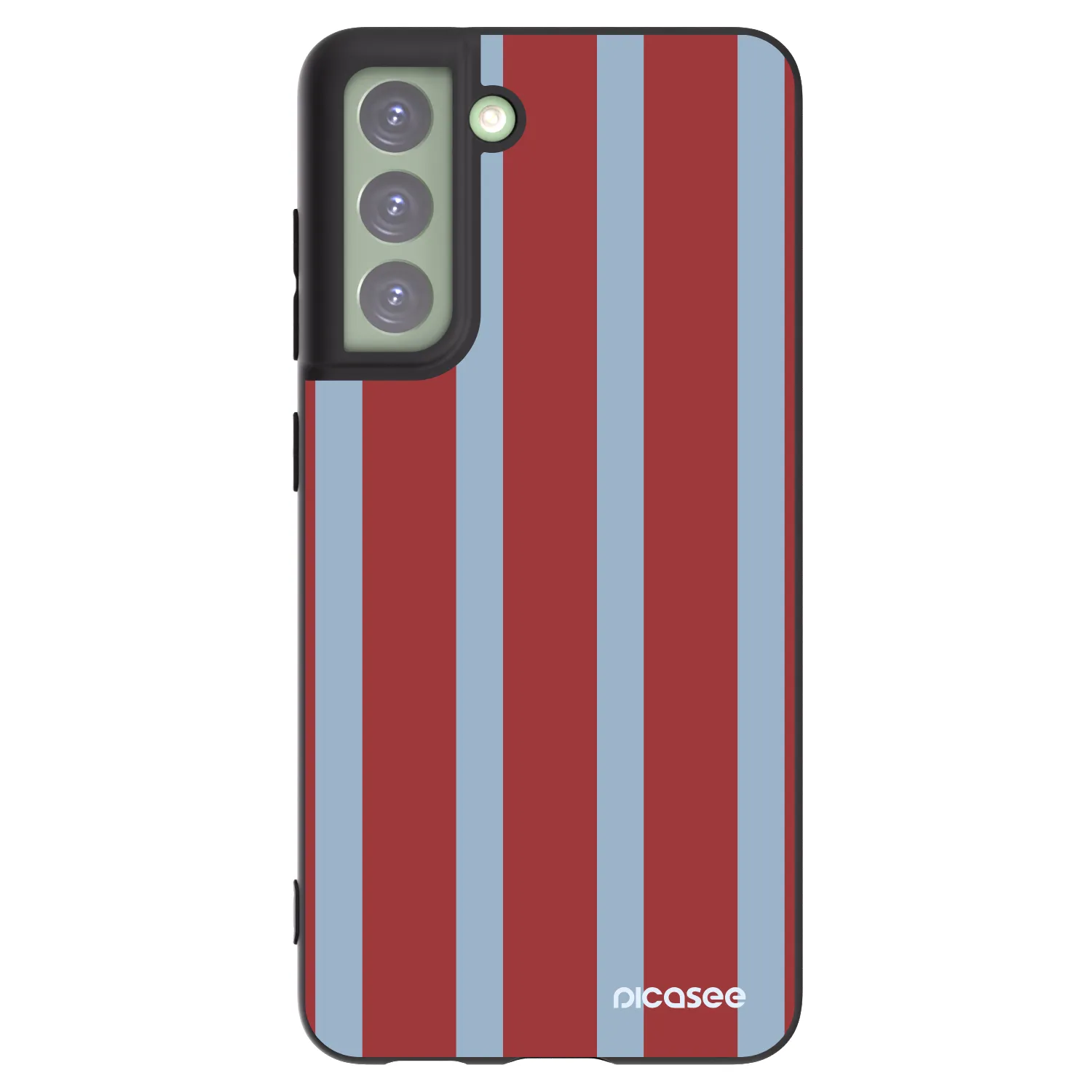 Picasee crna silikonska maskica za Samsung Galaxy S21 FE 5G - Lounge pass