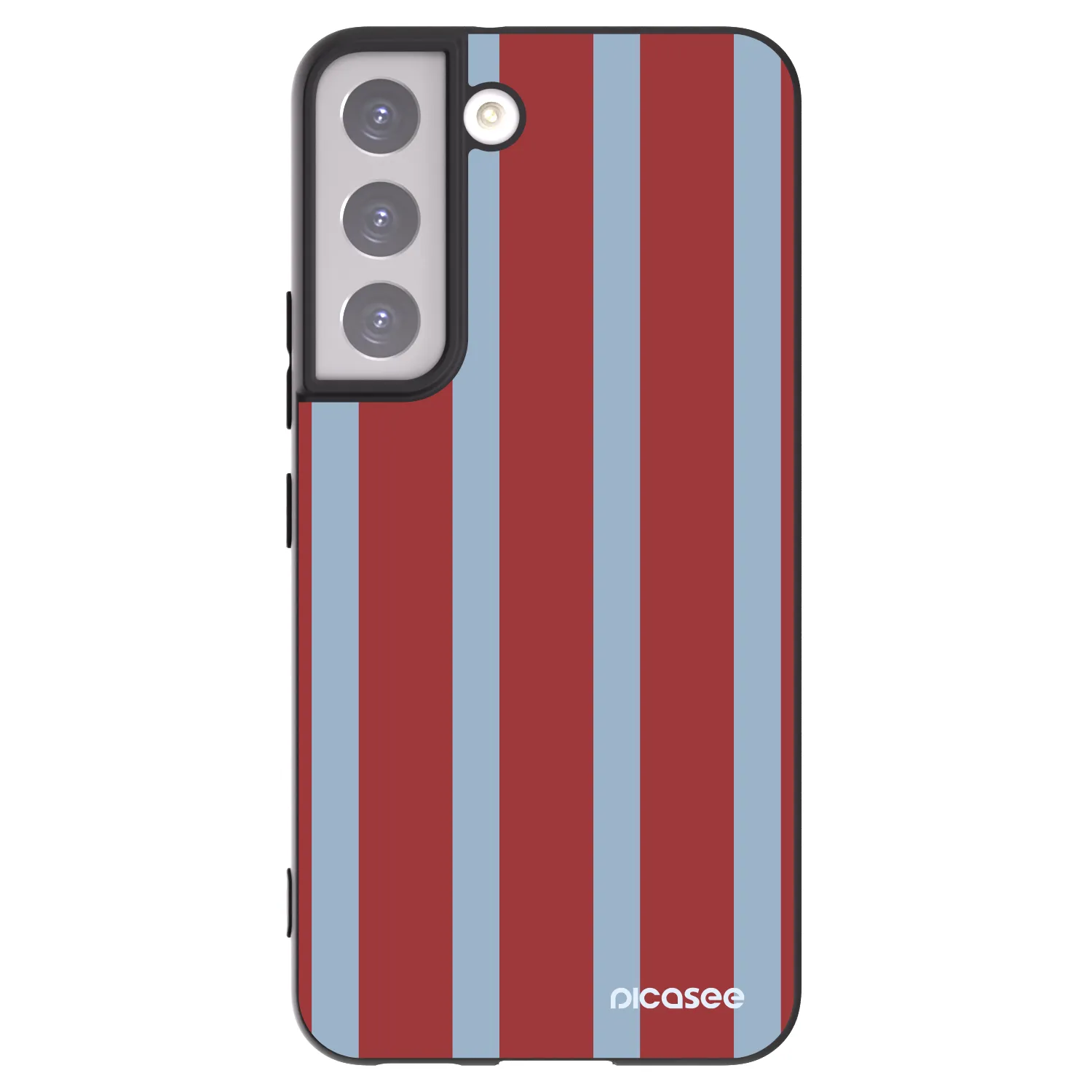 Picasee crna silikonska maskica za Samsung Galaxy S22 5G - Lounge pass