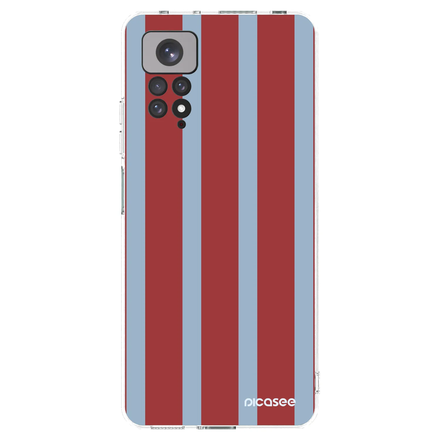Picasee silikonska prozirna maskica za Xiaomi Redmi Note 11 - Lounge pass