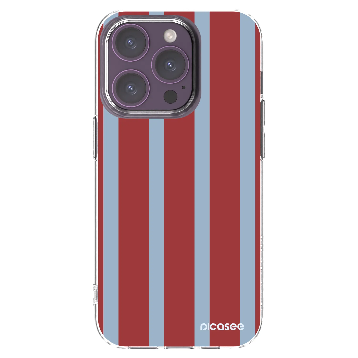 Picasee silikonska prozirna maskica za Apple iPhone 14 Pro - Lounge pass