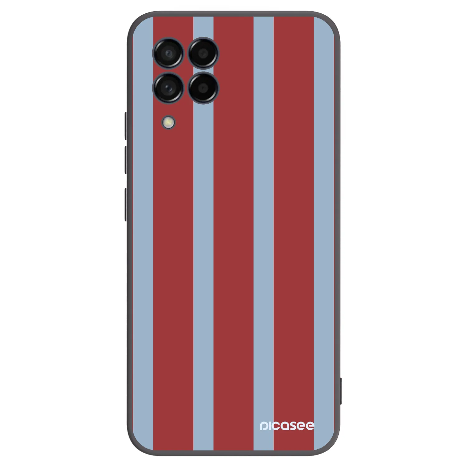 Picasee crna silikonska maskica za Samsung Galaxy M53 5G - Lounge pass