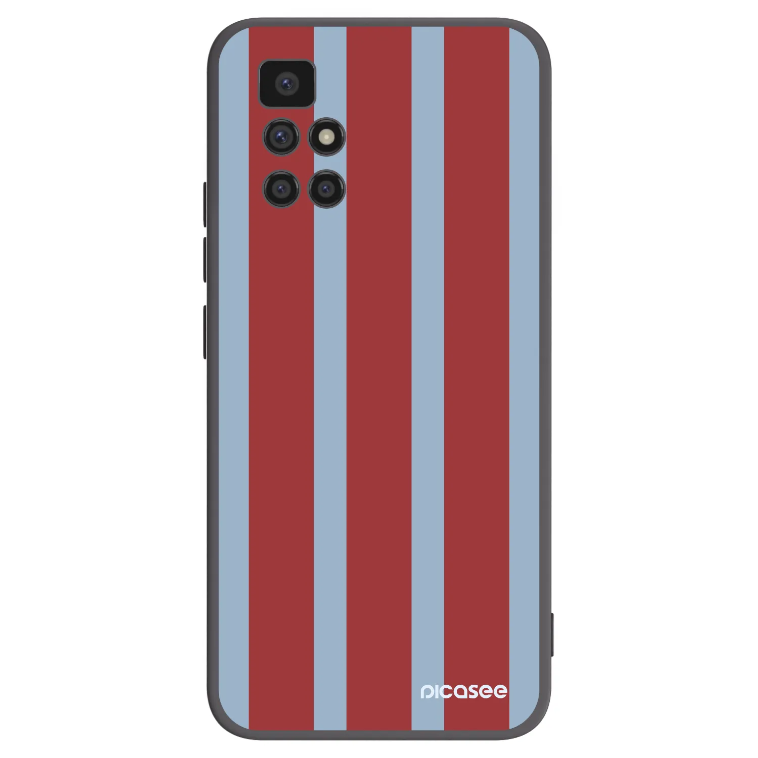 Picasee crna silikonska maskica za Xiaomi Redmi 10 (2022) - Lounge pass