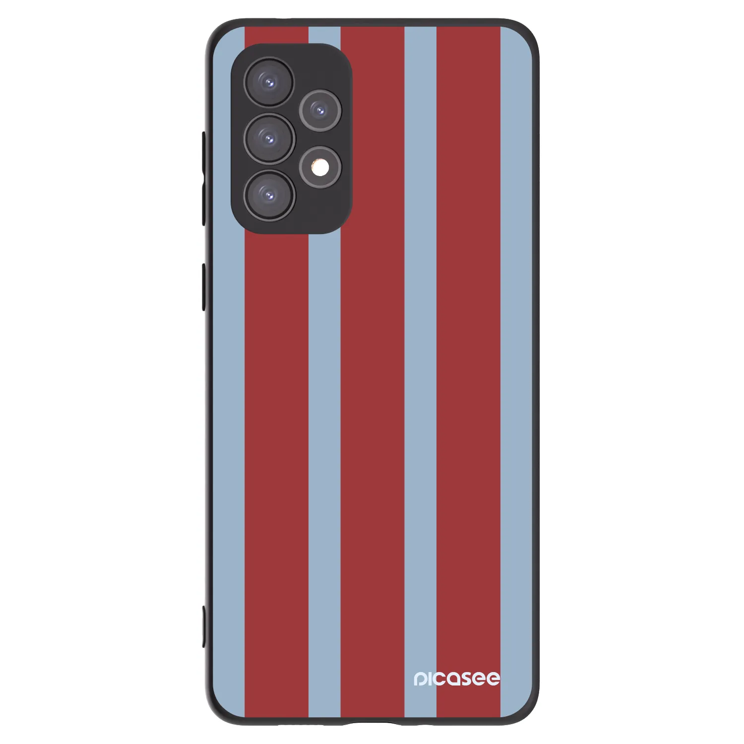 Picasee crna silikonska maskica za Samsung Galaxy A73 5G - Lounge pass
