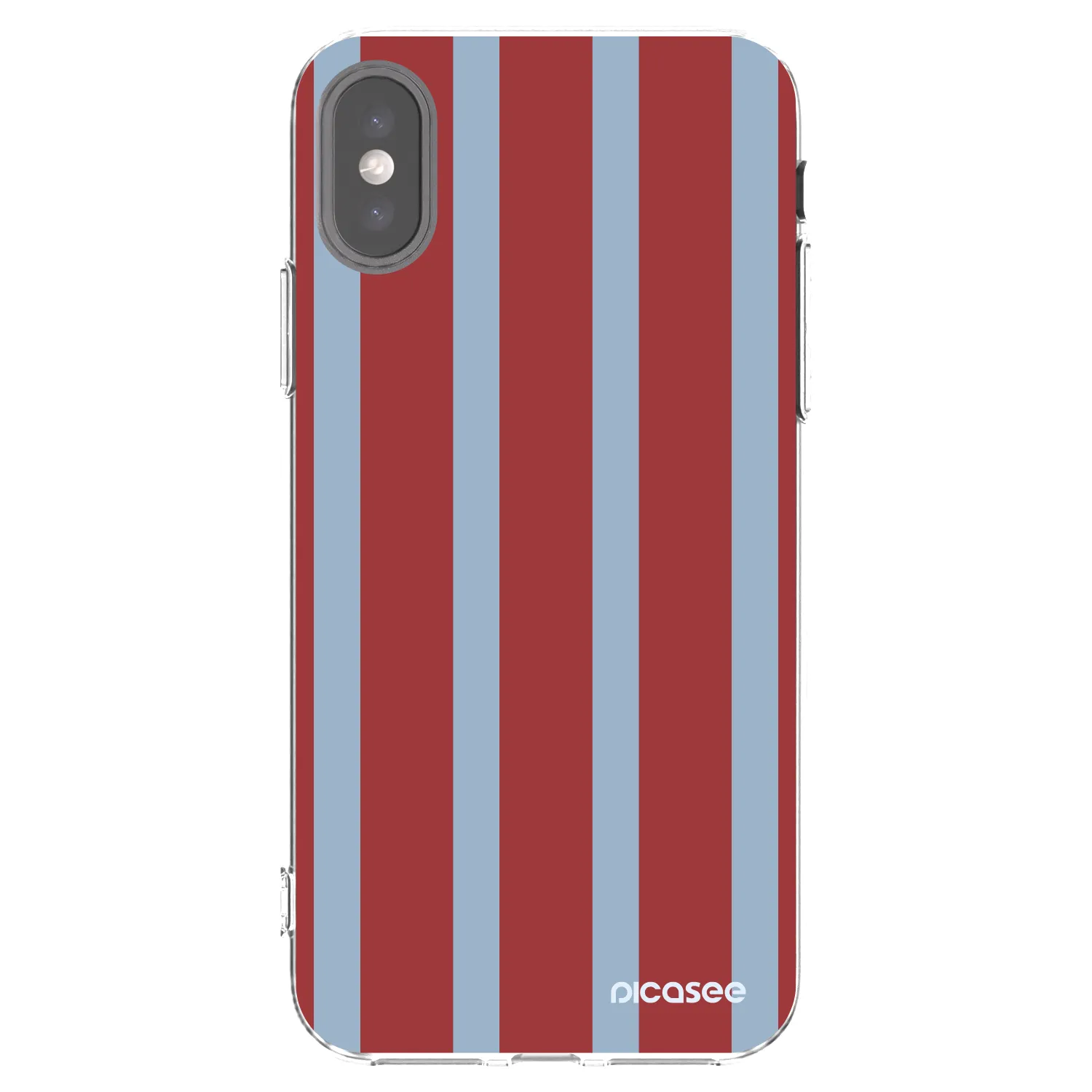 Picasee silikonska prozirna maskica za Apple iPhone X/XS - Lounge pass