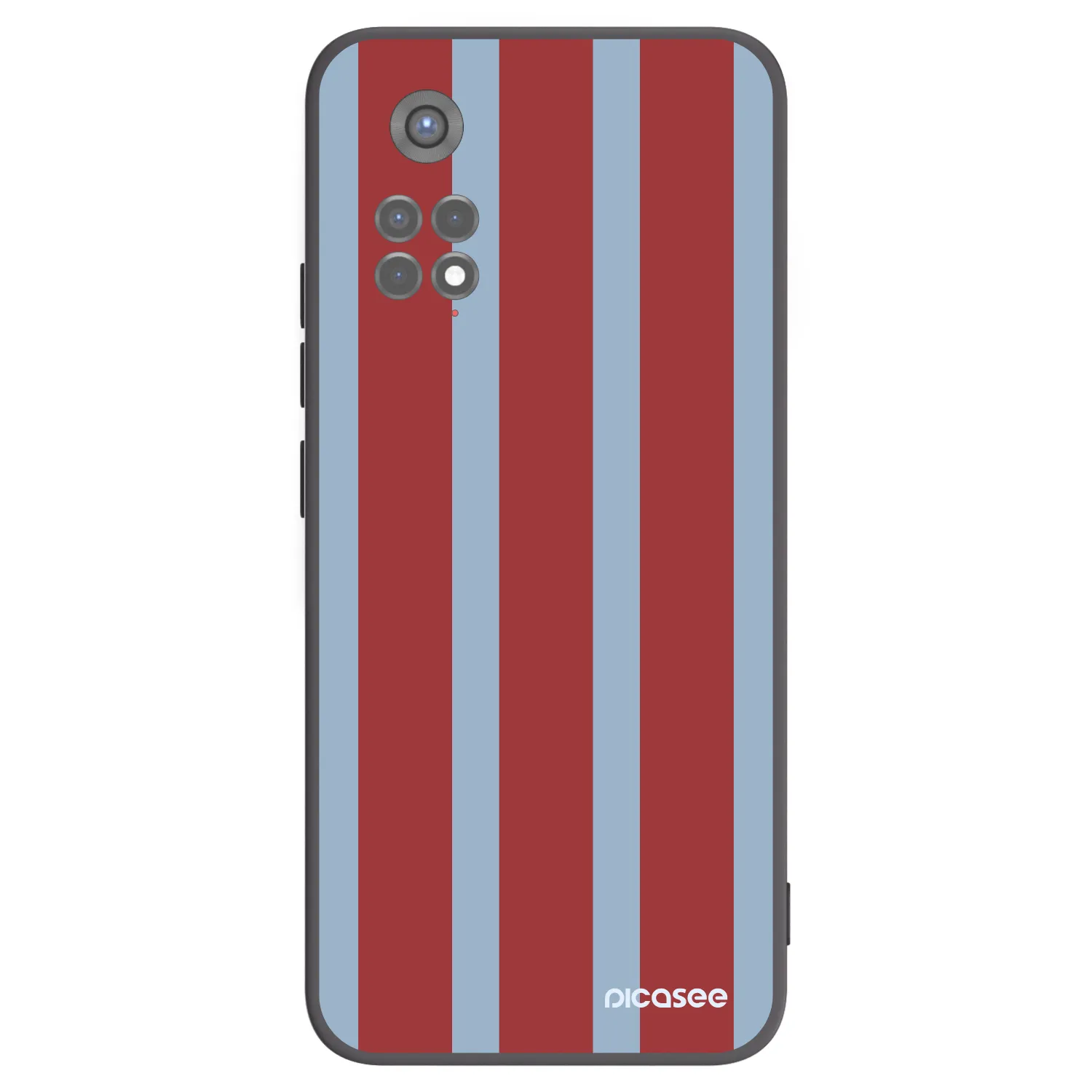 Picasee crna silikonska maskica za Xiaomi Redmi Note 11S 5G - Lounge pass