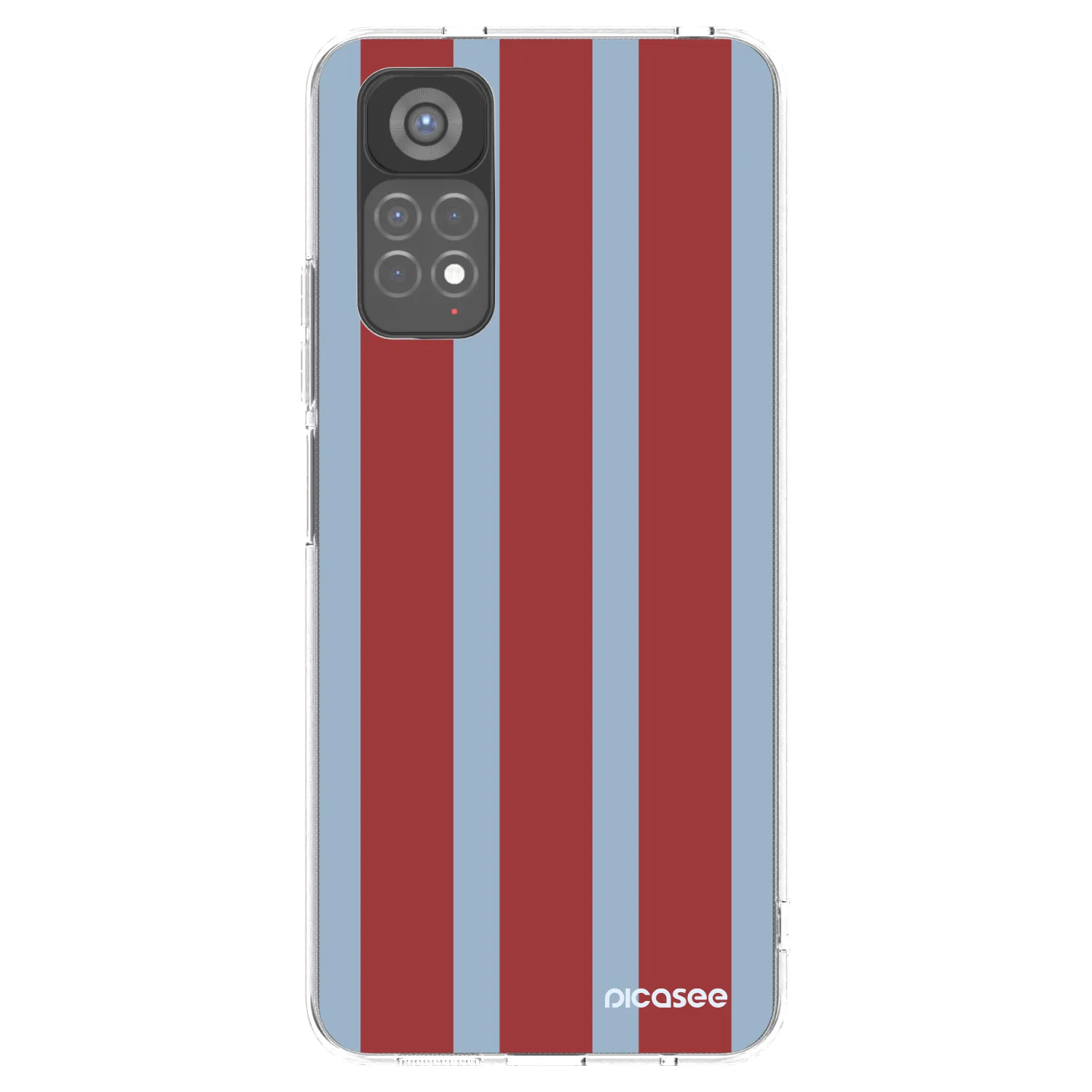 Picasee silikonska prozirna maskica za Xiaomi Redmi Note 11S 5G - Lounge pass