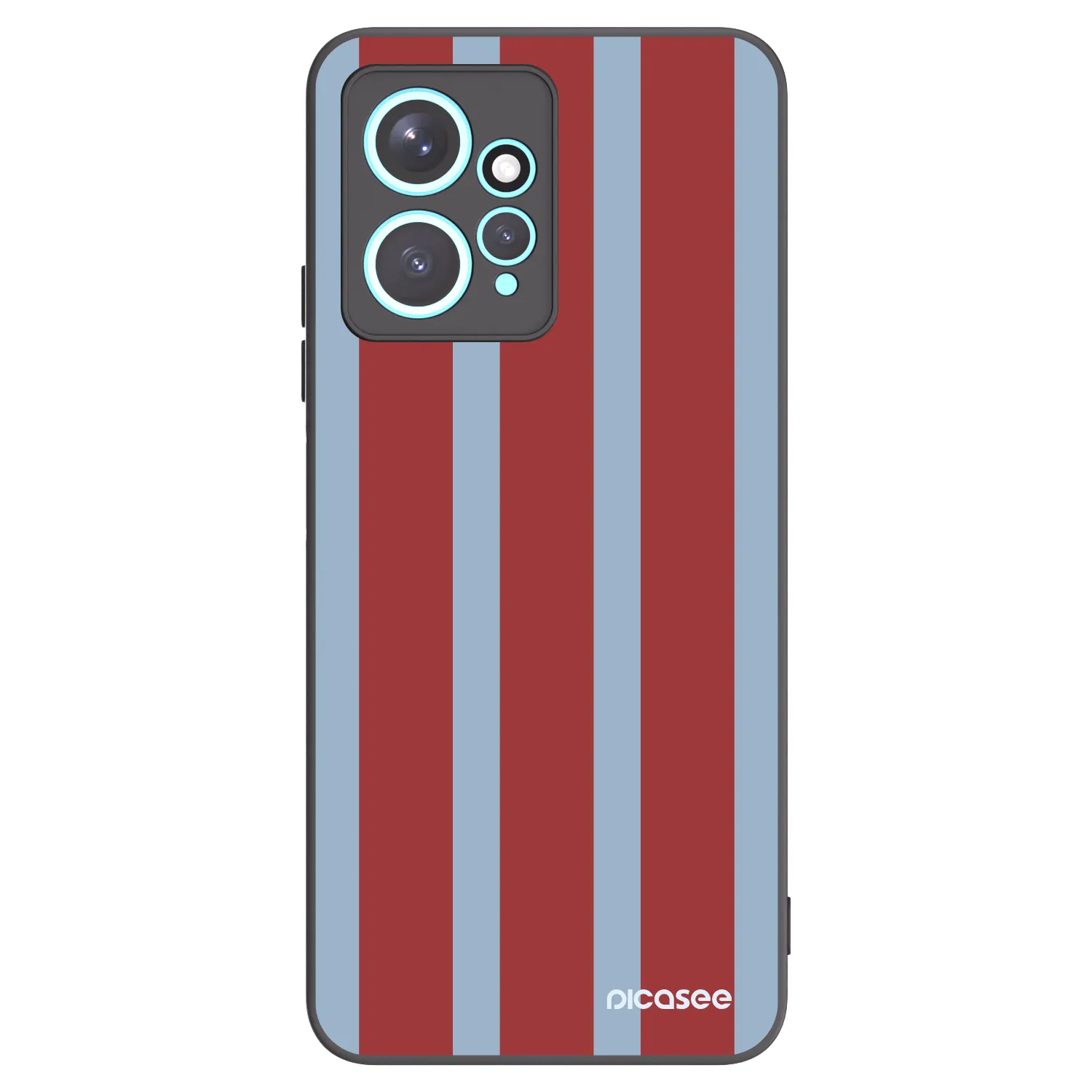 Picasee crna silikonska maskica za Xiaomi Redmi Note 12 4G - Lounge pass