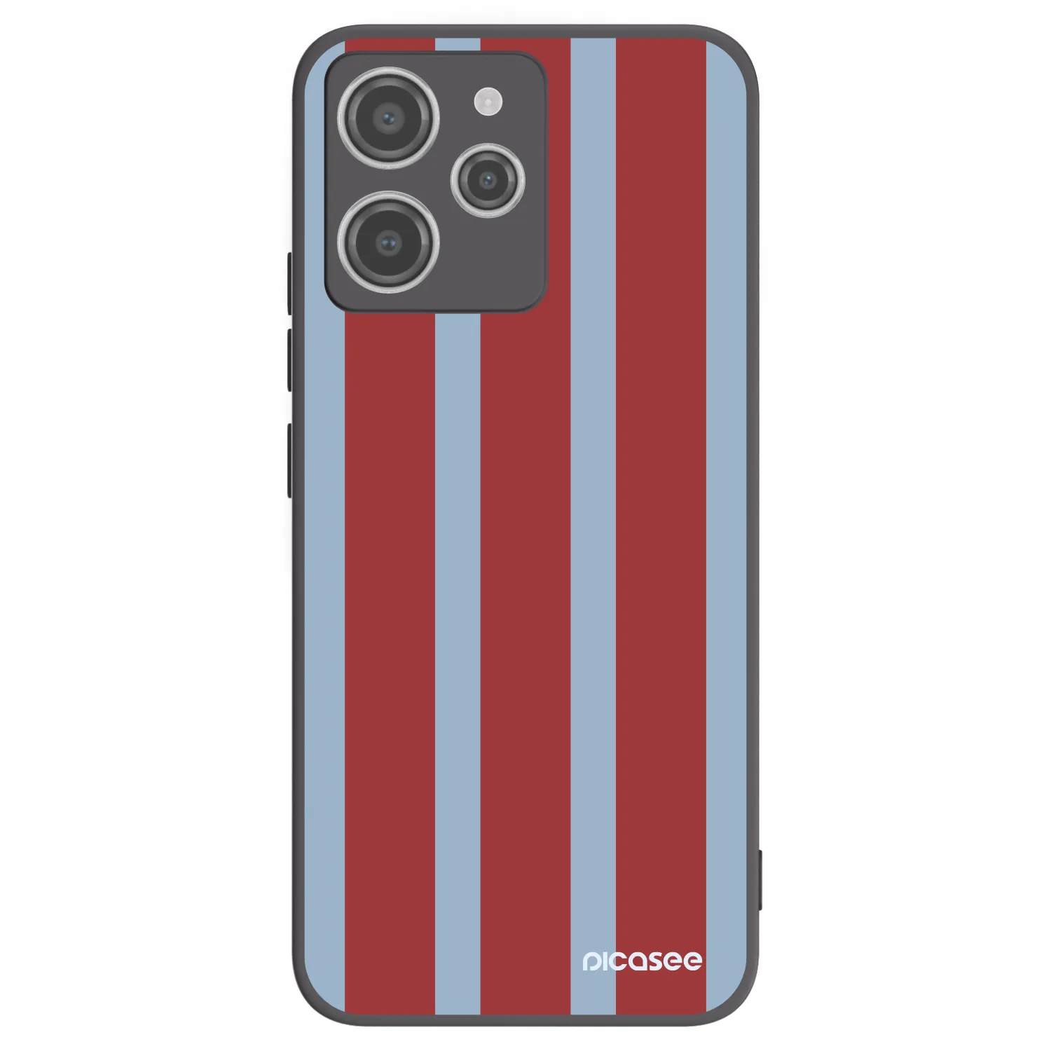 Picasee crna silikonska maskica za Xiaomi Redmi 12 4G - Lounge pass