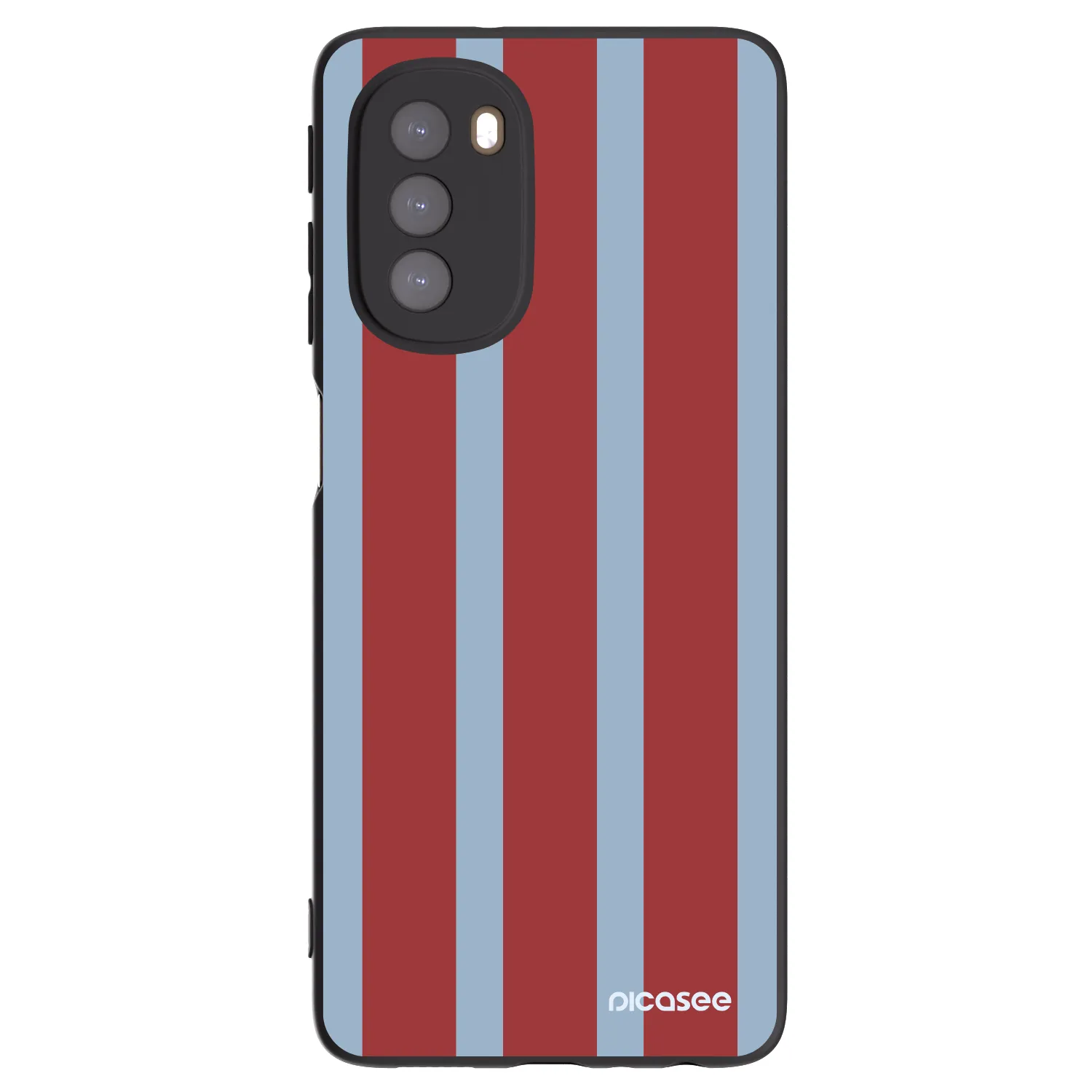 Picasee crna silikonska maskica za Motorola Moto G51 - Lounge pass
