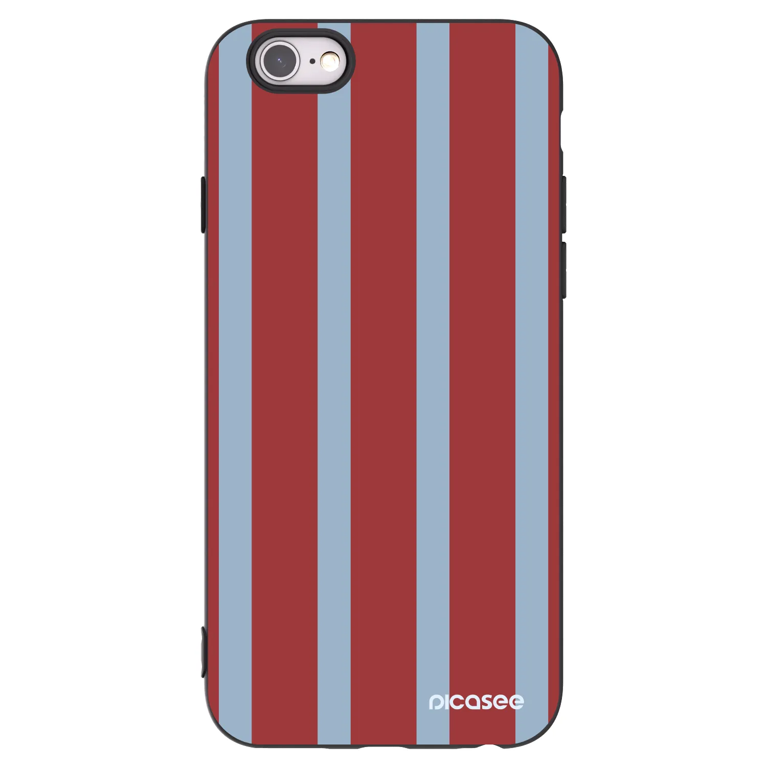 Picasee crna silikonska maskica za Apple iPhone 6/6S - Lounge pass