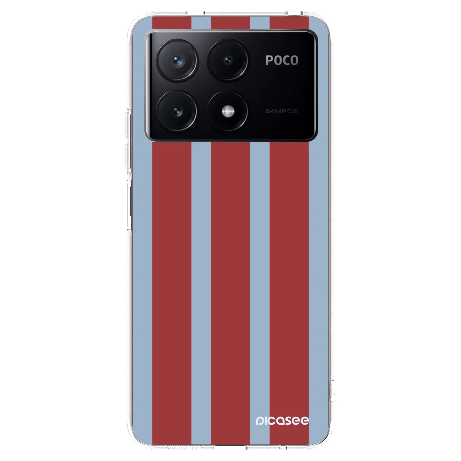 Picasee silikonska prozirna maskica za Xiaomi Poco X6 Pro - Lounge pass