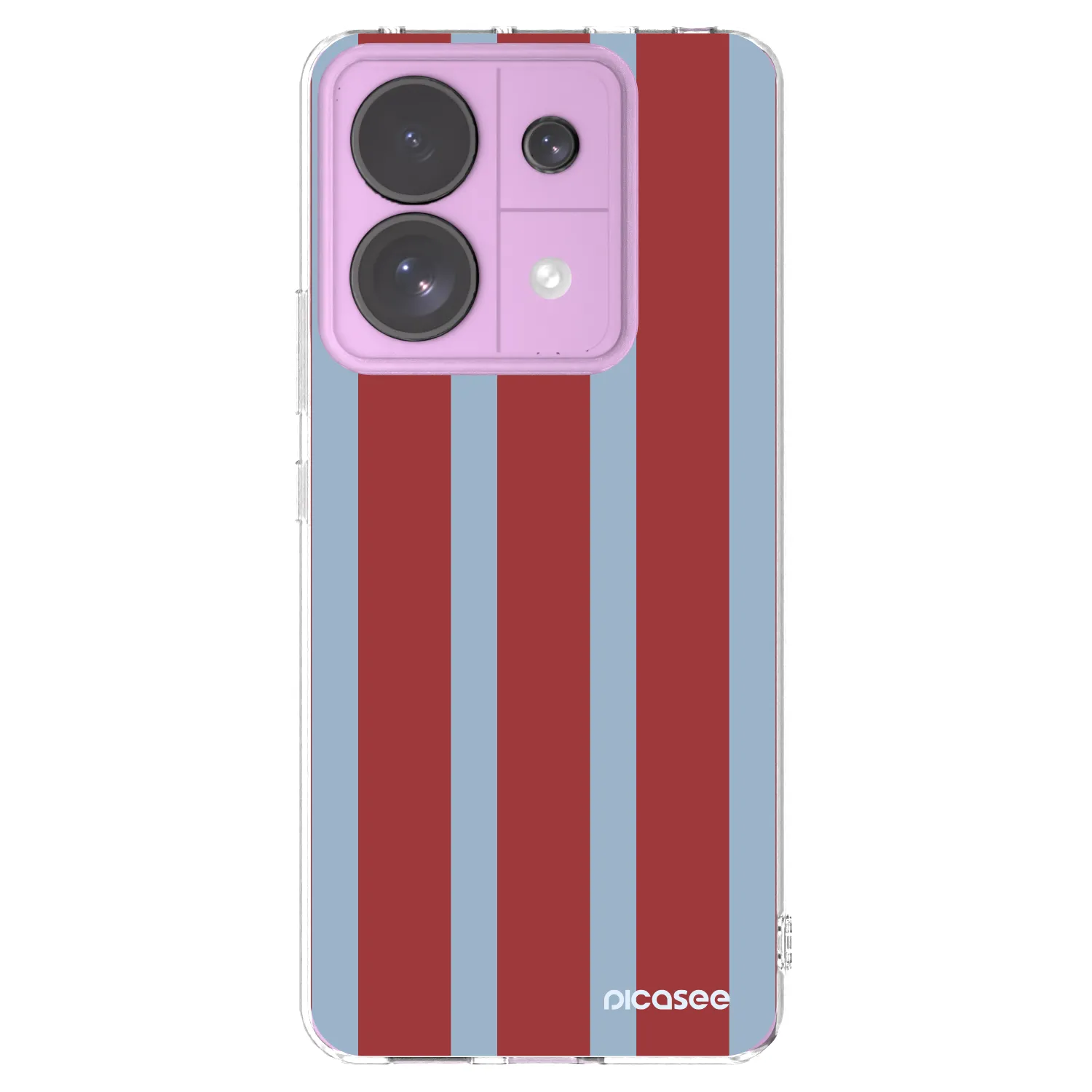 Picasee silikonska prozirna maskica za Xiaomi Redmi Note 13 Pro 5G - Lounge pass