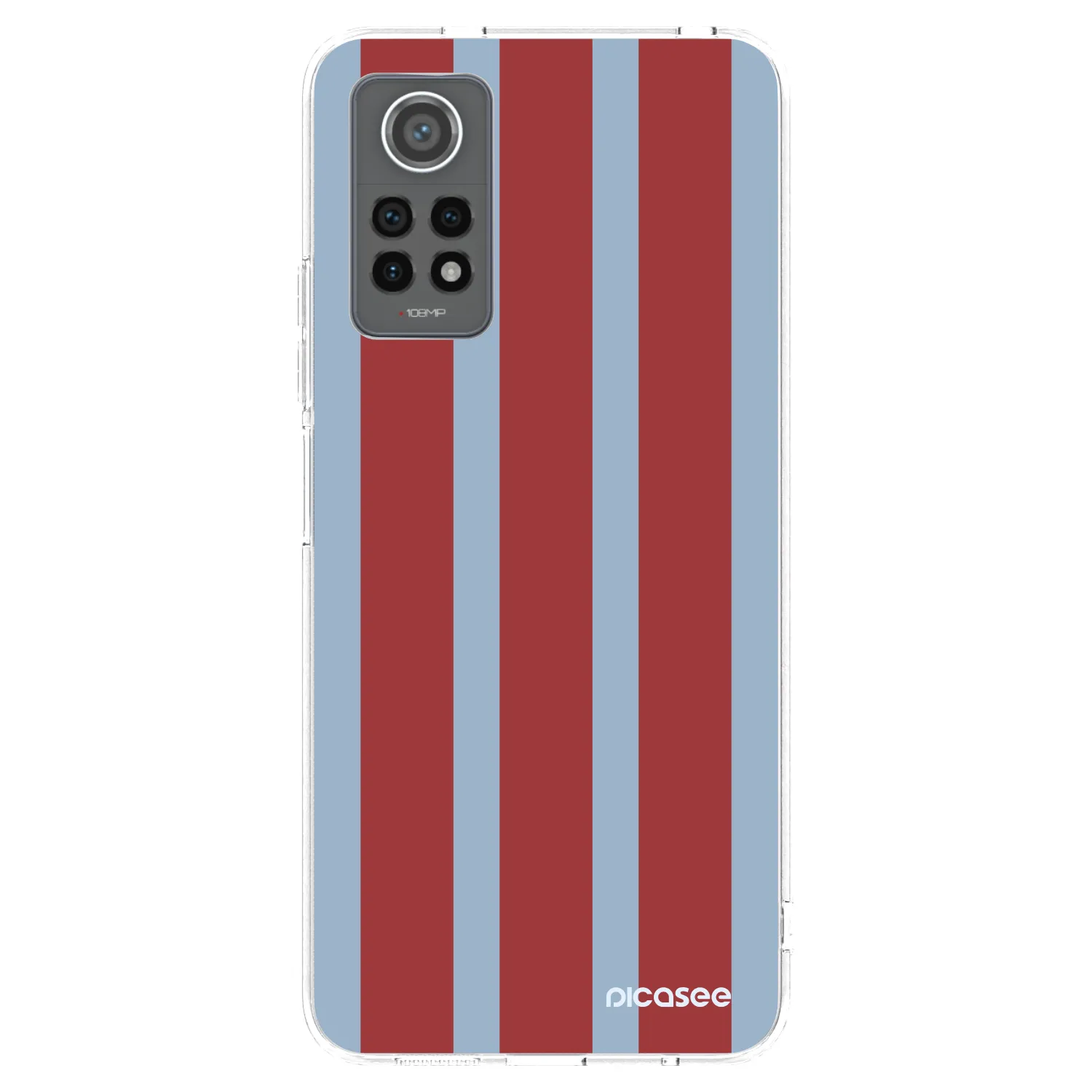 Picasee silikonska prozirna maskica za Xiaomi Redmi Note 12 Pro 4G - Lounge pass