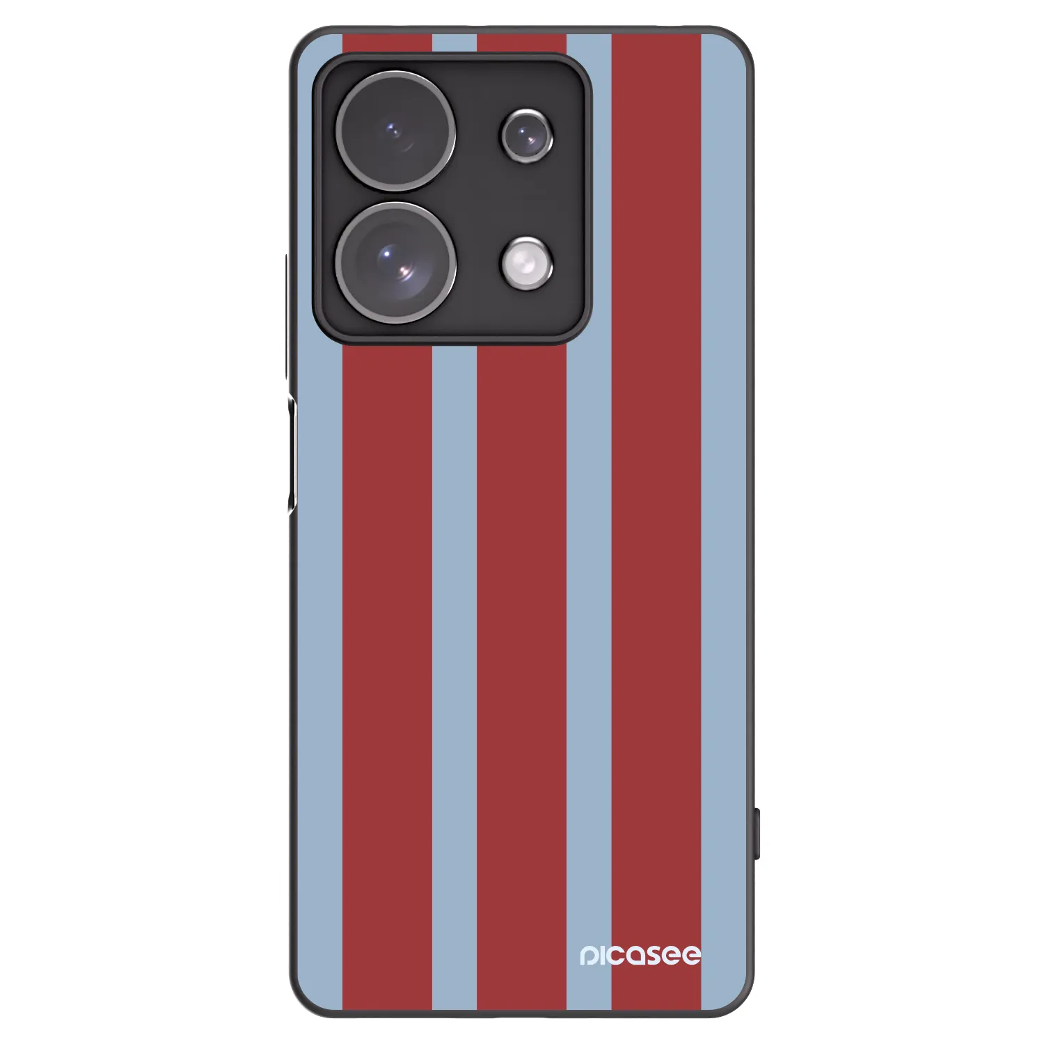 Picasee crna silikonska maskica za Xiaomi Redmi Note 13 Pro 4G - Lounge pass
