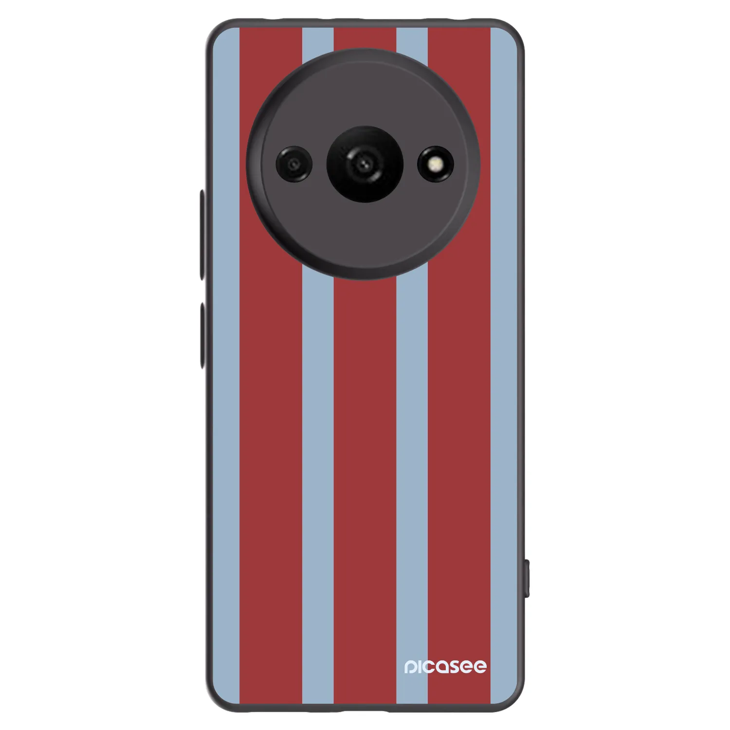 Picasee crna silikonska maskica za Xiaomi Redmi A3 - Lounge pass