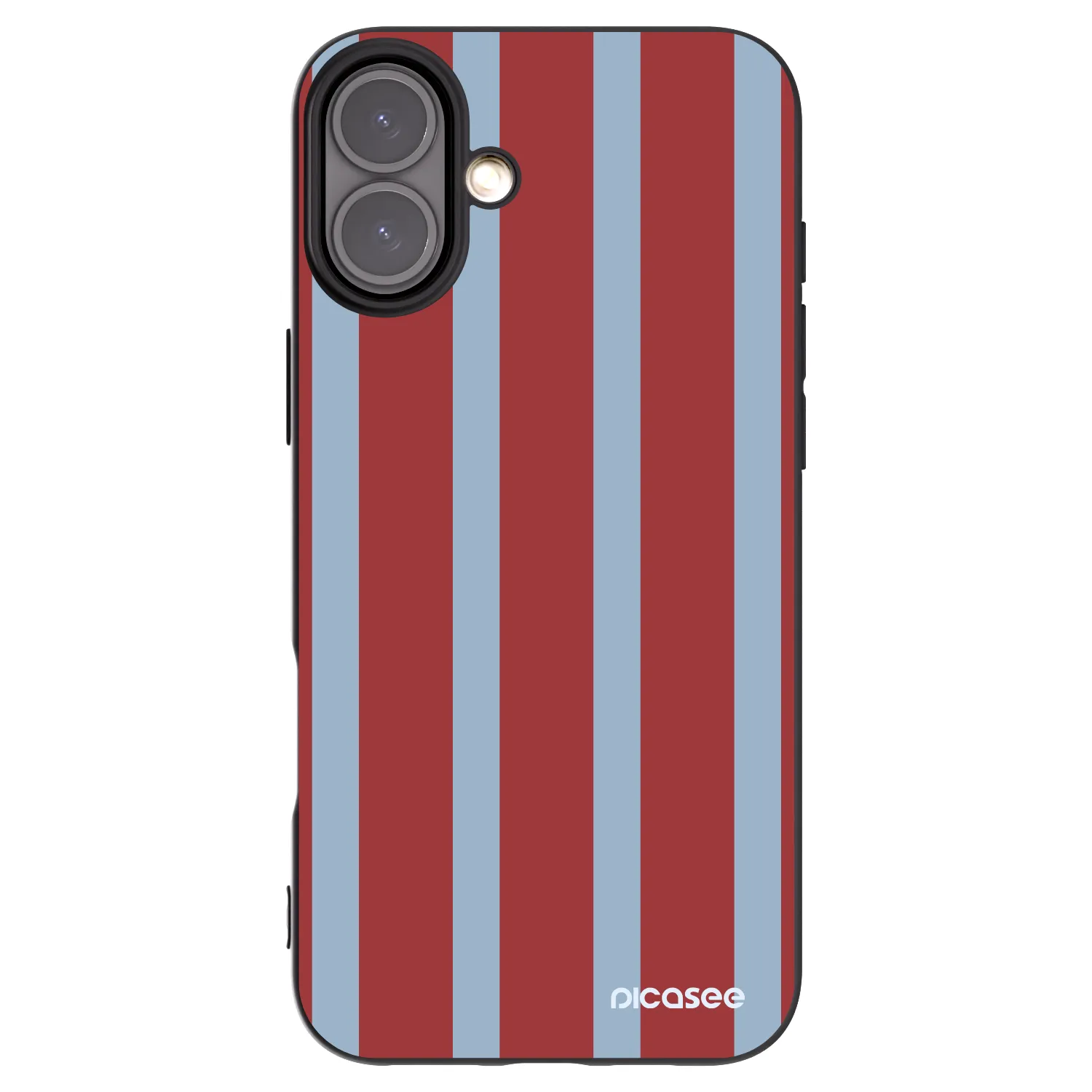 Picasee crna silikonska maskica za Apple iPhone 16 Plus - Lounge pass