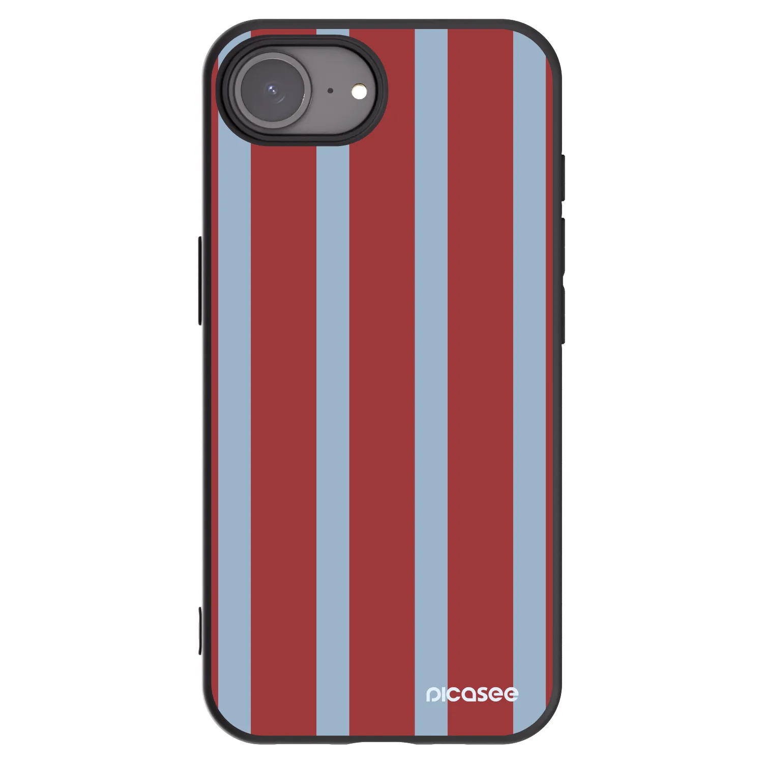 Picasee crna silikonska maskica za Apple iPhone 16e - Lounge pass