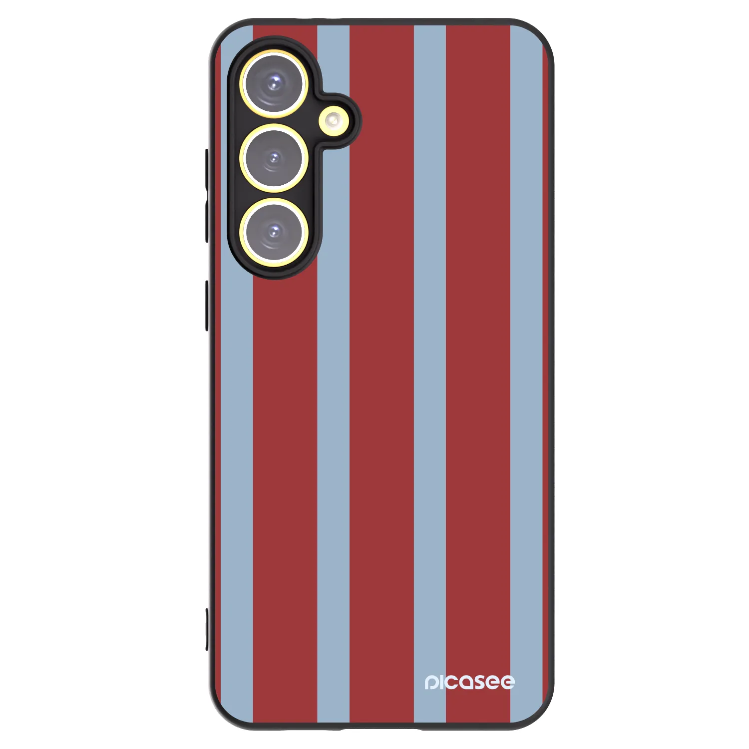 Picasee crna silikonska maskica za Samsung Galaxy S24 FE S721B - Lounge pass