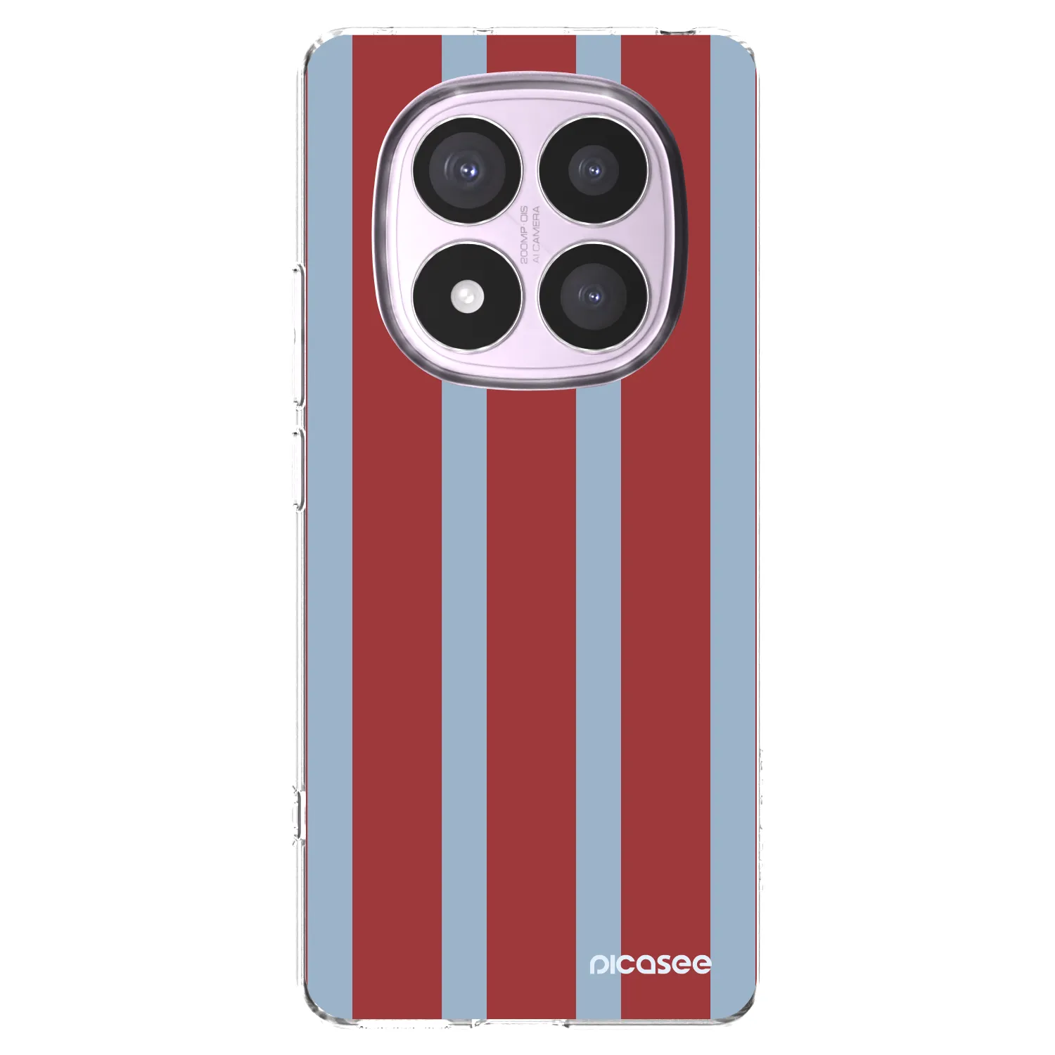 Picasee silikonska prozirna maskica za Xiaomi Redmi Note 14 Pro 5G - Lounge pass