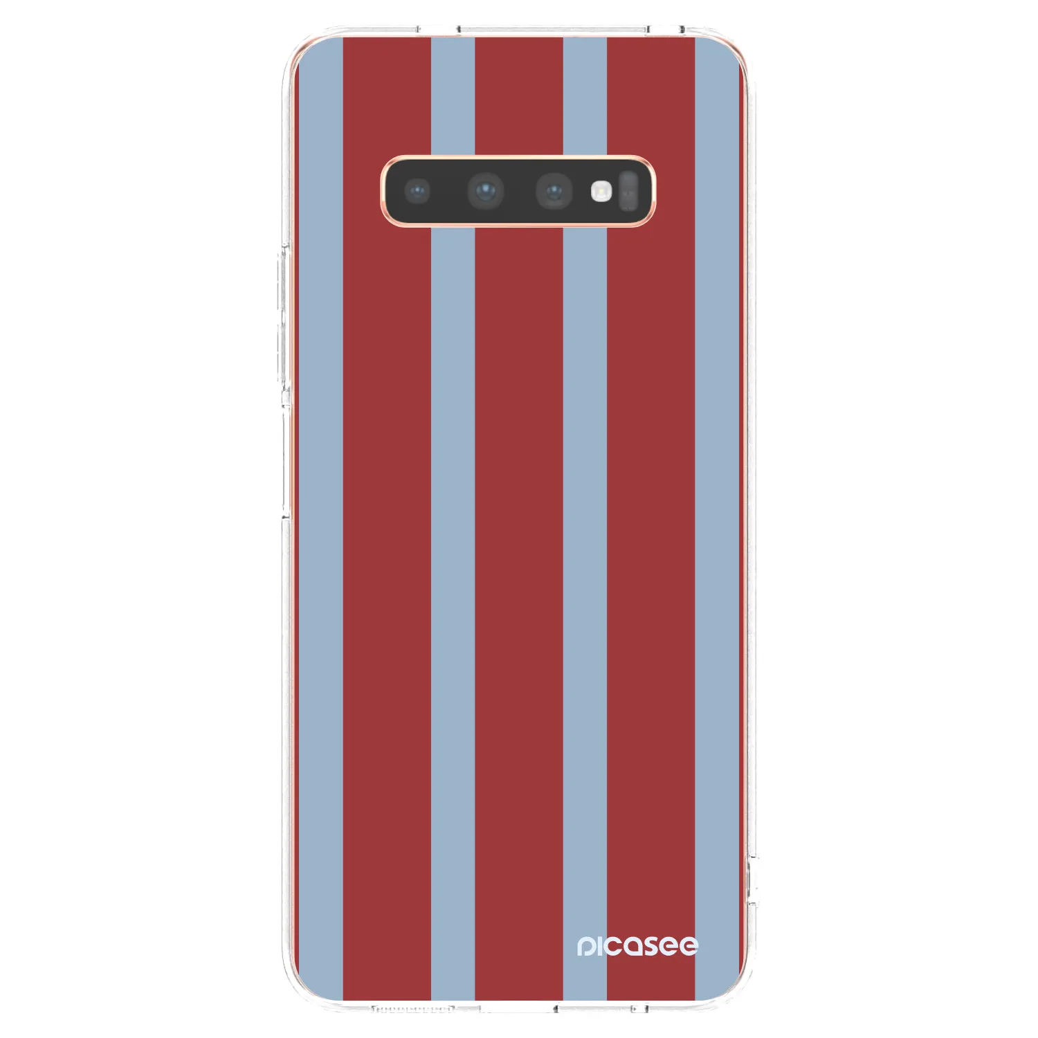 Picasee silikonska prozirna maskica za Samsung Galaxy S10 Plus G975 - Lounge pass