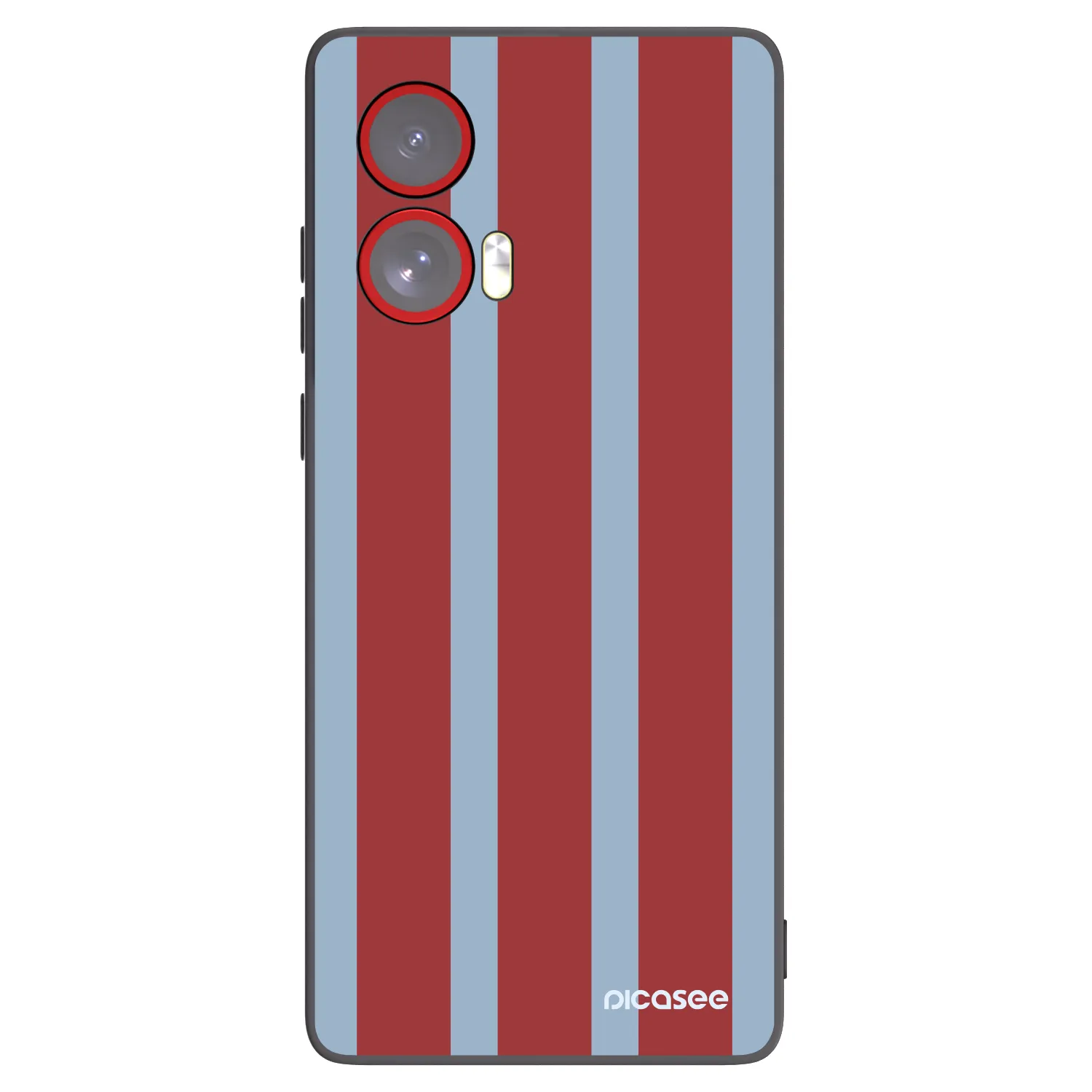 Picasee crna silikonska maskica za Motorola Edge 50 Fusion - Lounge pass