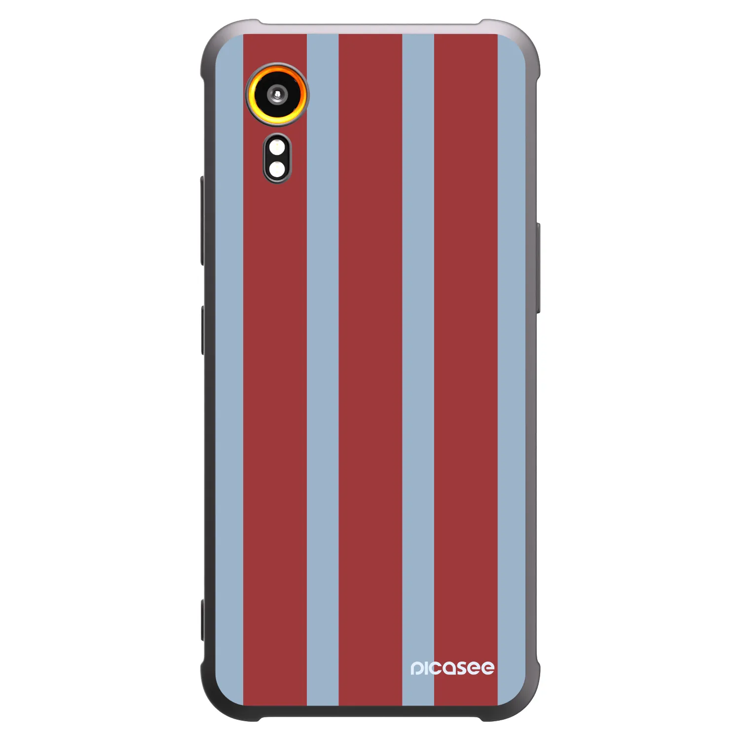 Picasee crna silikonska maskica za Samsung Galaxy Xcover 7 - Lounge pass