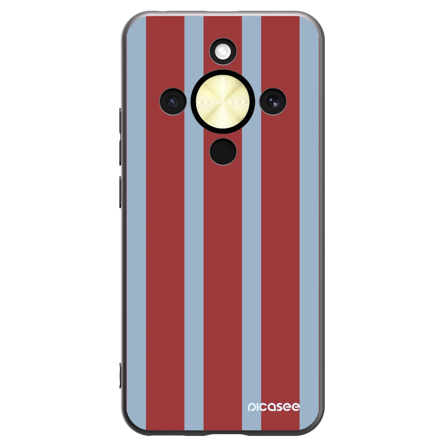 Picasee crna silikonska maskica za Honor Magic8 Lite 5G - Lounge pass