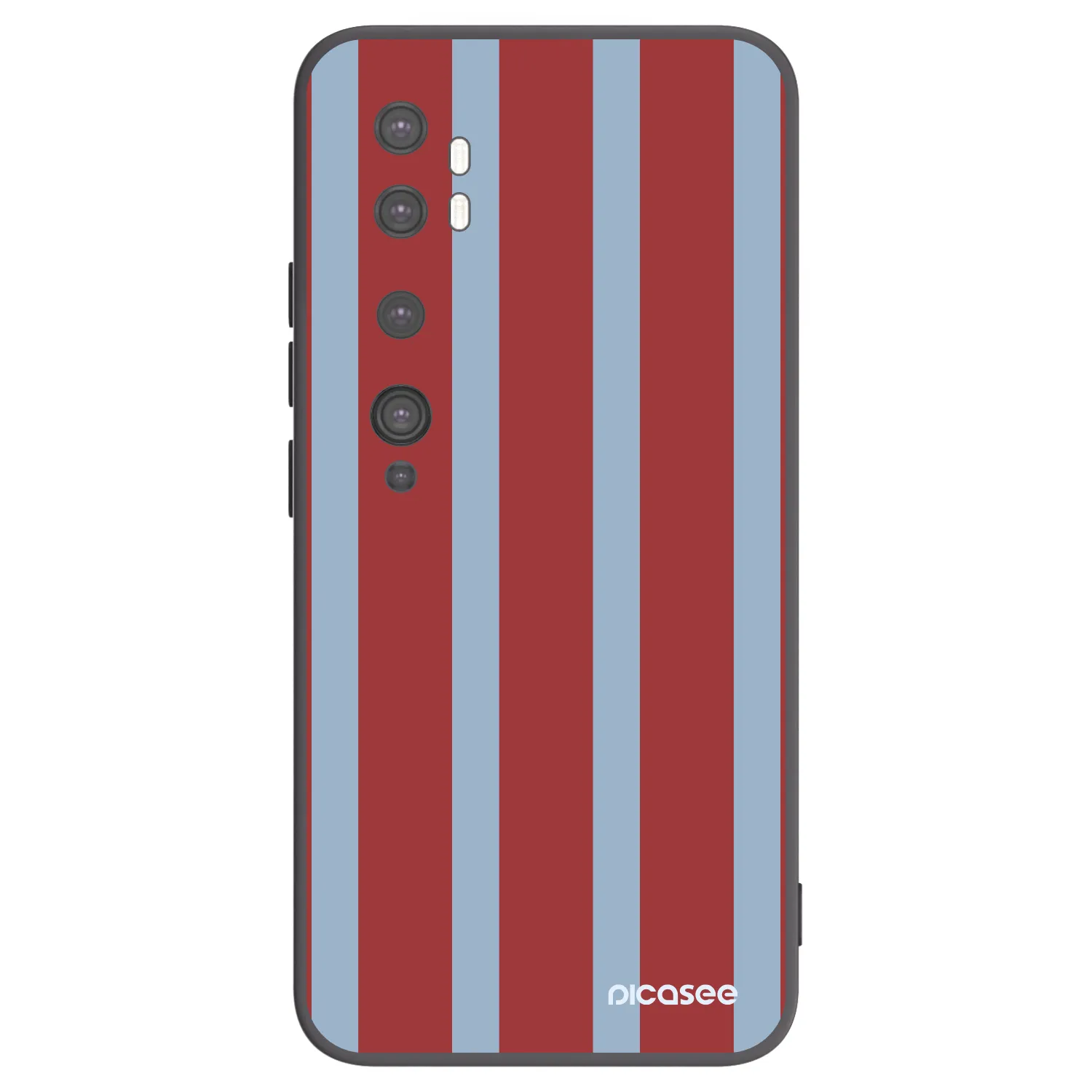 Picasee crna silikonska maskica za Xiaomi Mi Note 10 (Pro) - Lounge pass