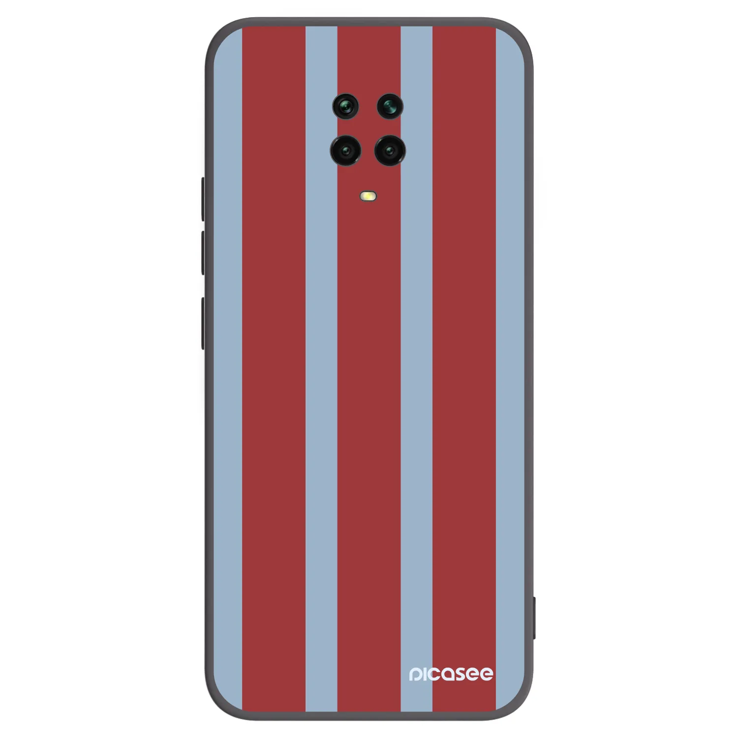 Picasee crna silikonska maskica za Xiaomi Redmi Note 9 Pro - Lounge pass