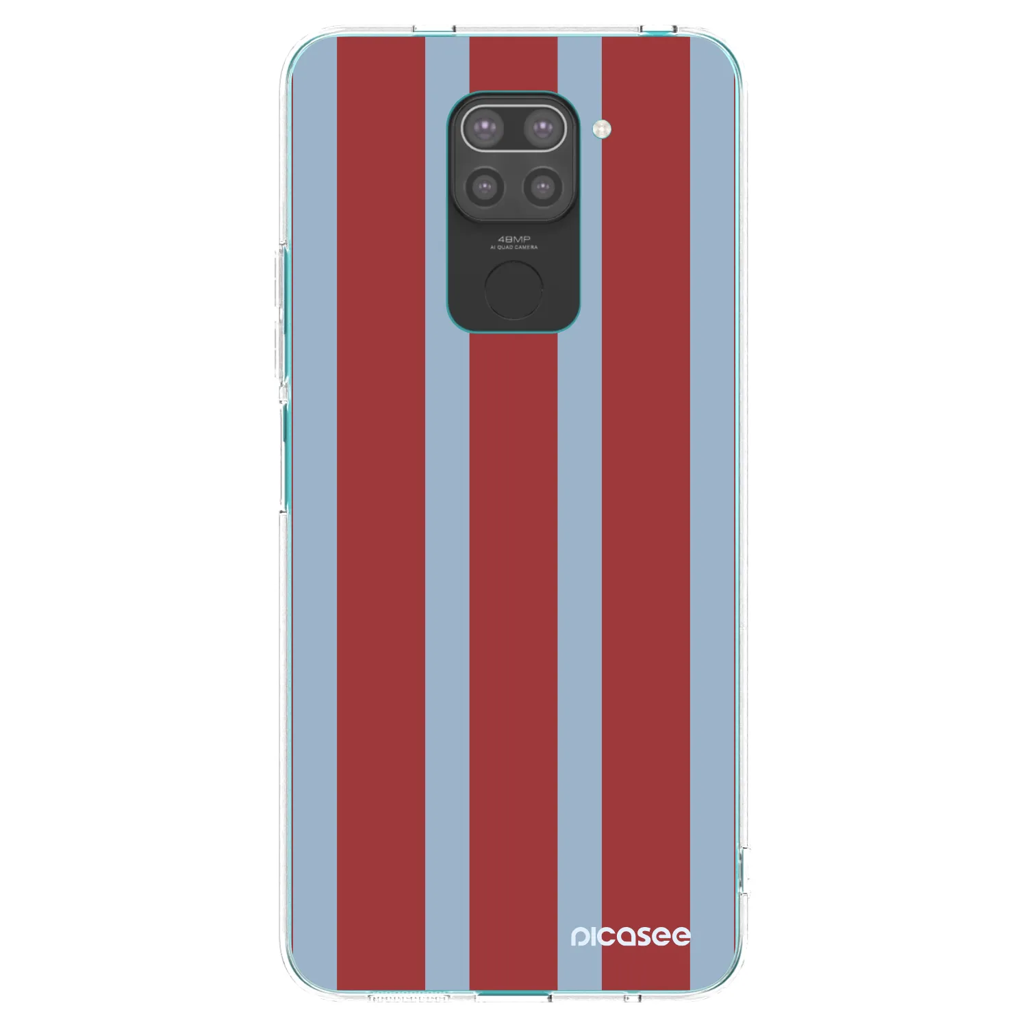 Picasee crna silikonska maskica za Xiaomi Redmi Note 9 - Lounge pass