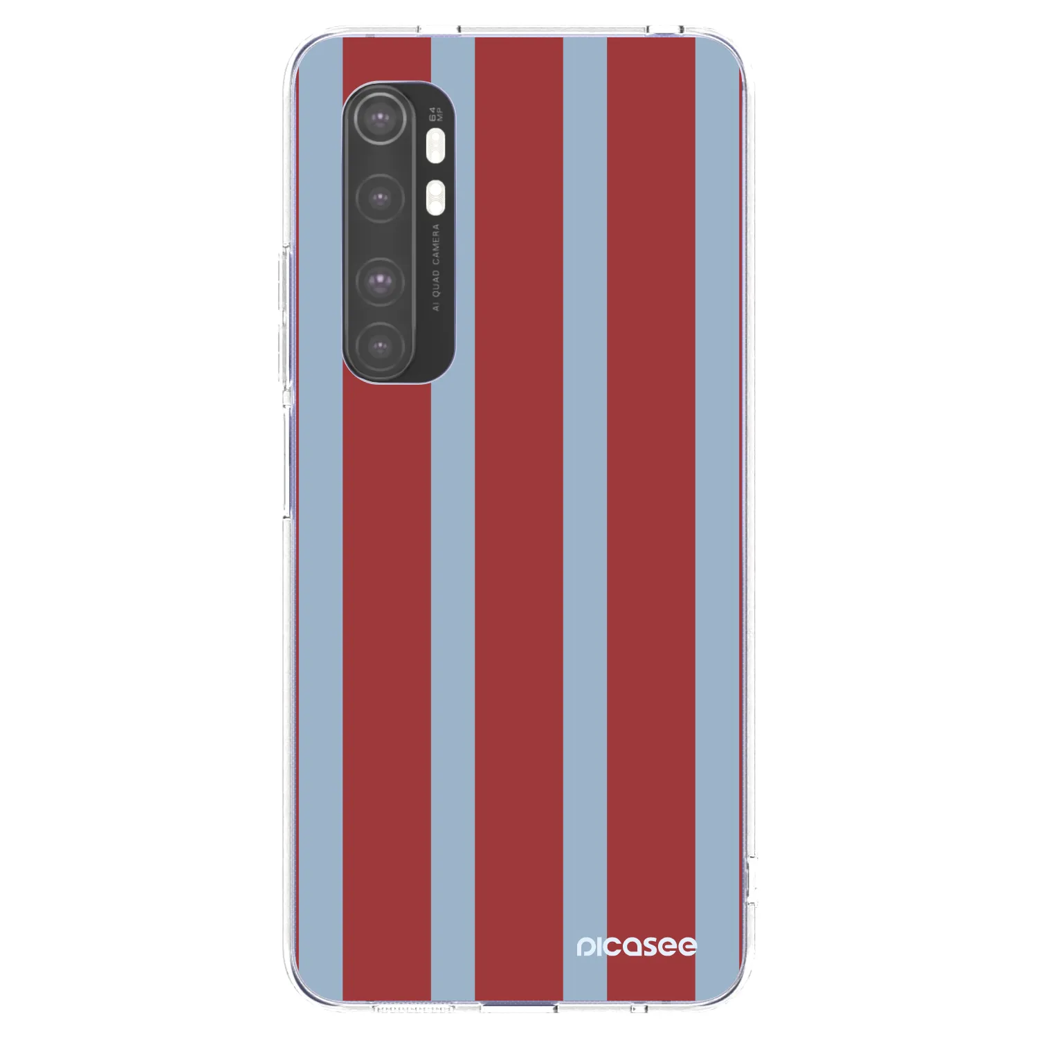 Picasee silikonska prozirna maskica za Xiaomi Mi Note 10 Lite - Lounge pass