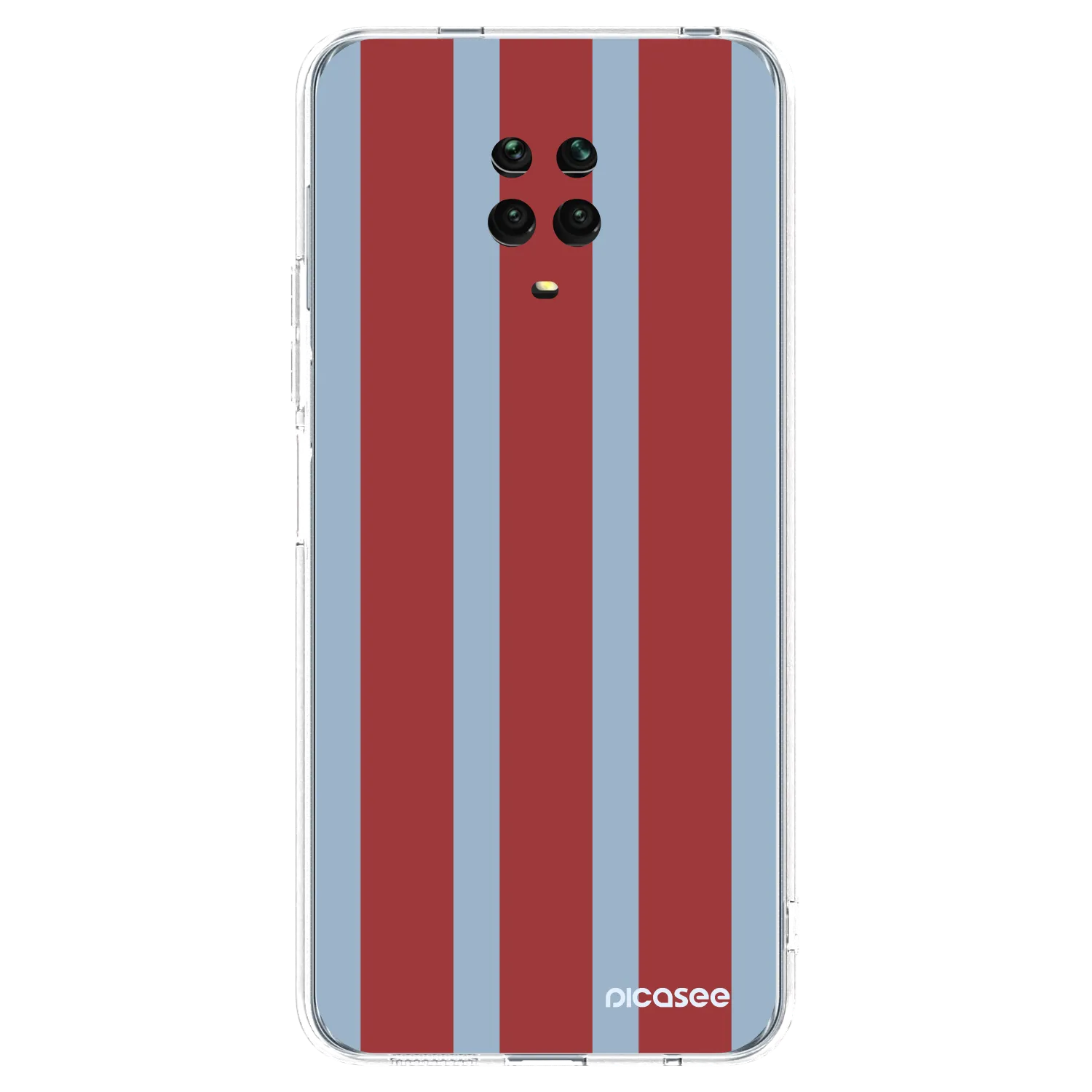 Picasee silikonska prozirna maskica za Xiaomi Redmi Note 9S - Lounge pass