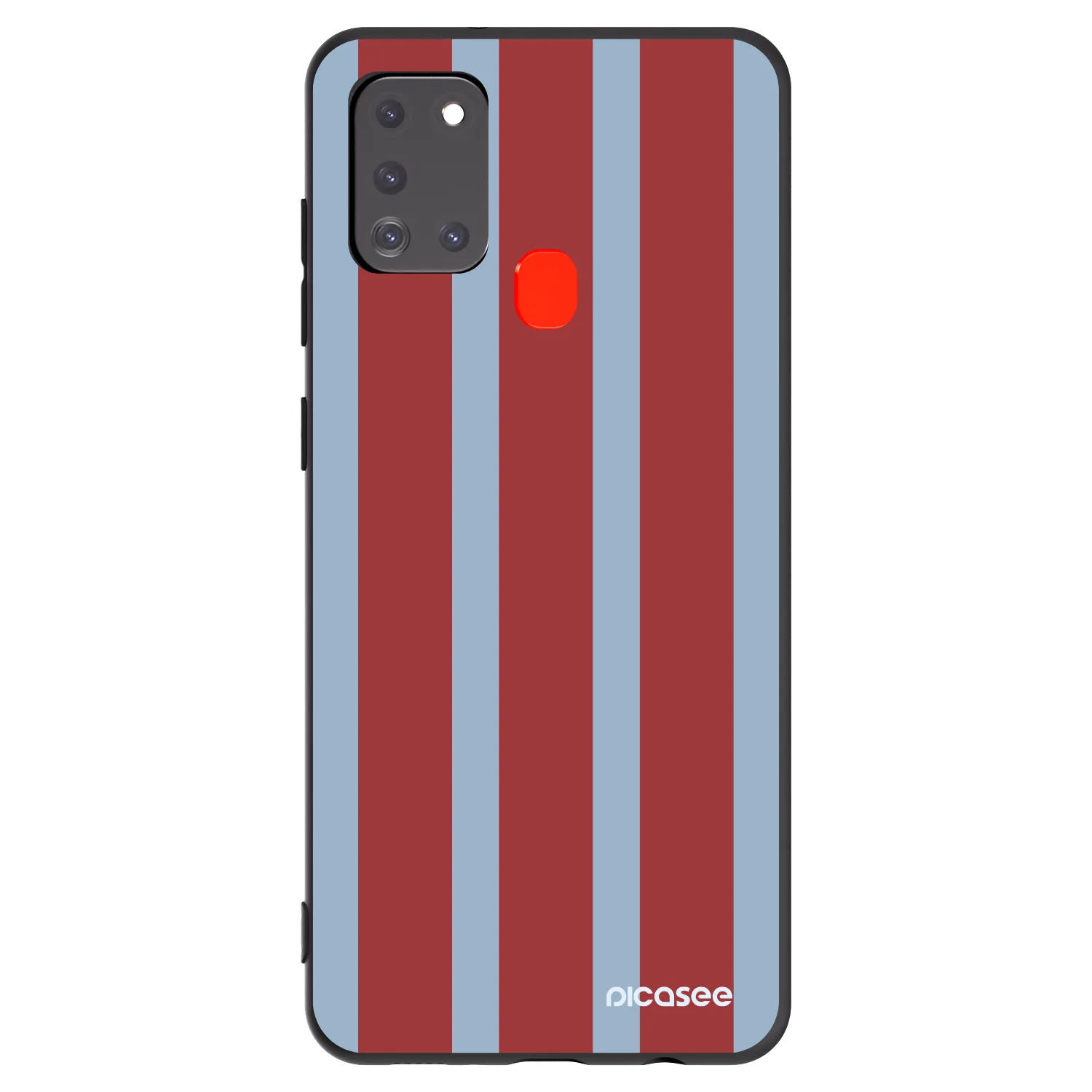 Picasee crna silikonska maskica za Samsung Galaxy A21s - Lounge pass