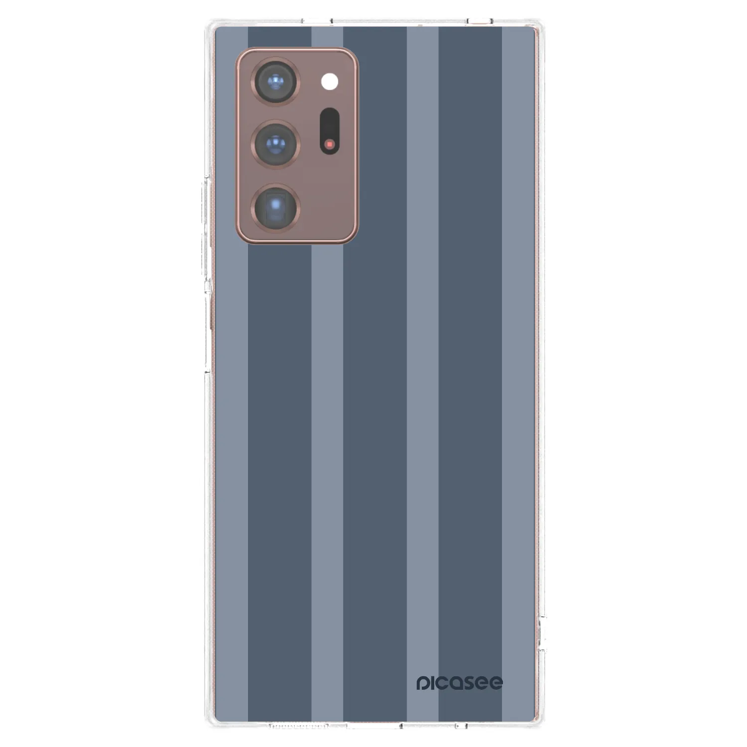 Picasee silikonska prozirna maskica za Samsung Galaxy Note 20 Ultra - Midnight lounge