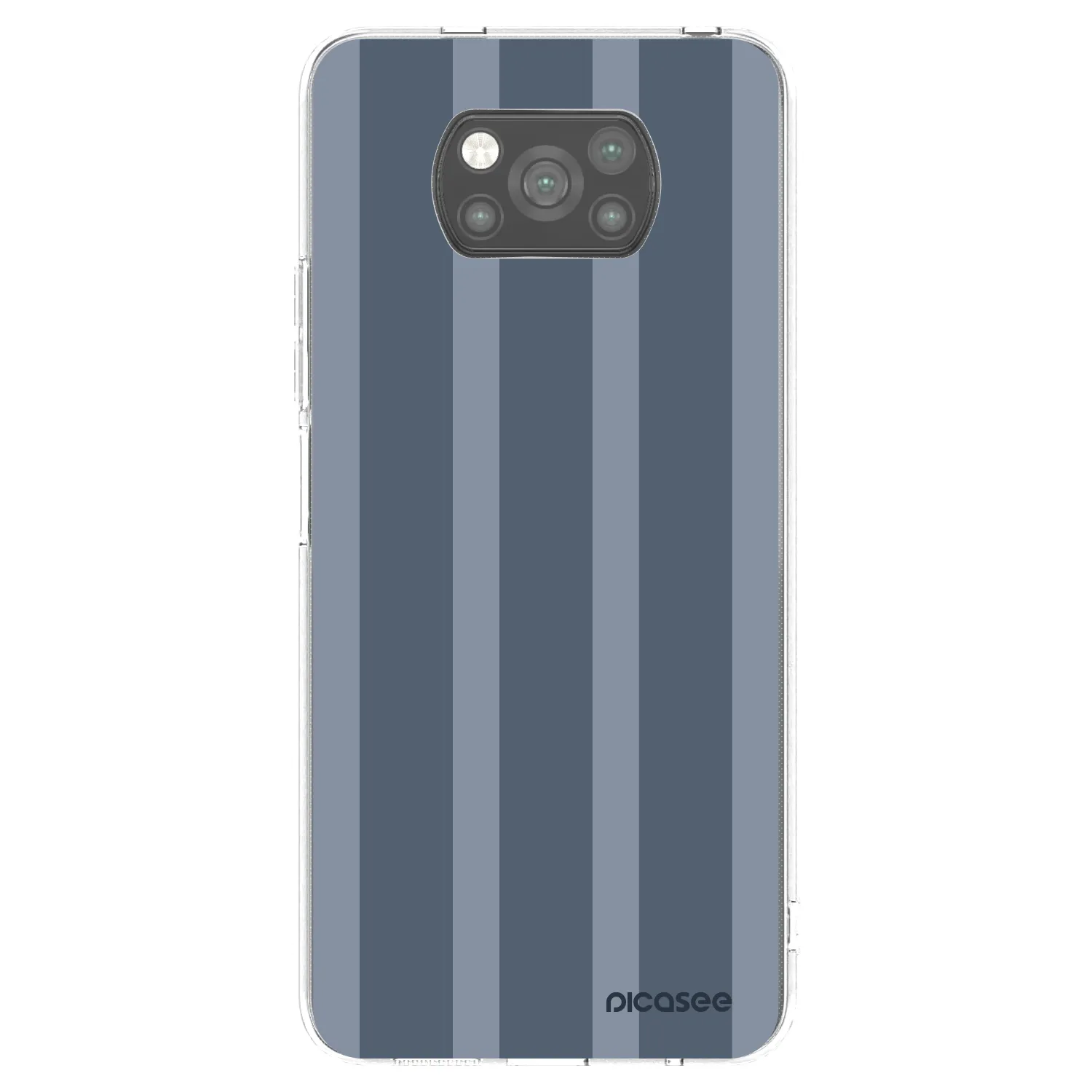 Picasee crna silikonska maskica za Xiaomi Poco X3 - Midnight lounge