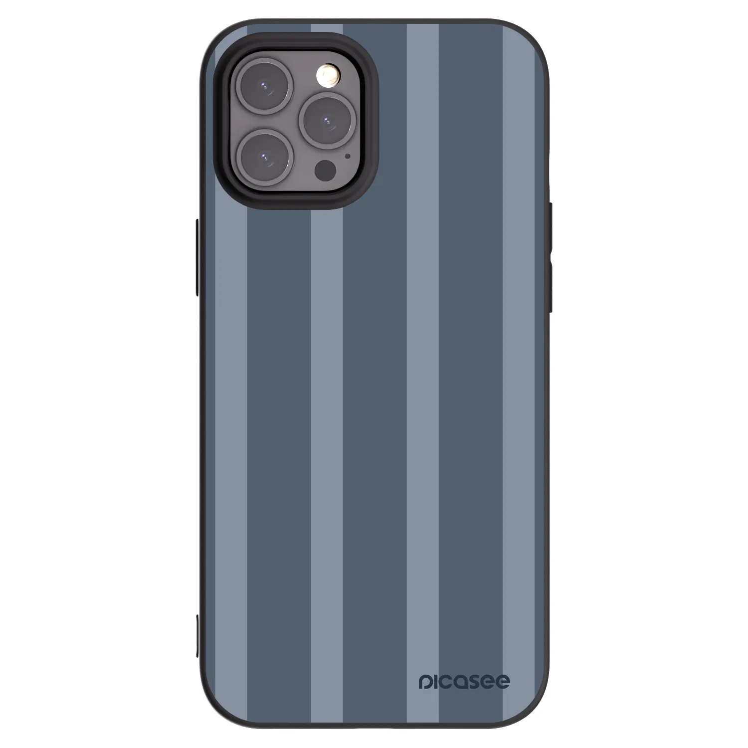 Picasee crna silikonska maskica za Apple iPhone 12 Pro Max - Midnight lounge