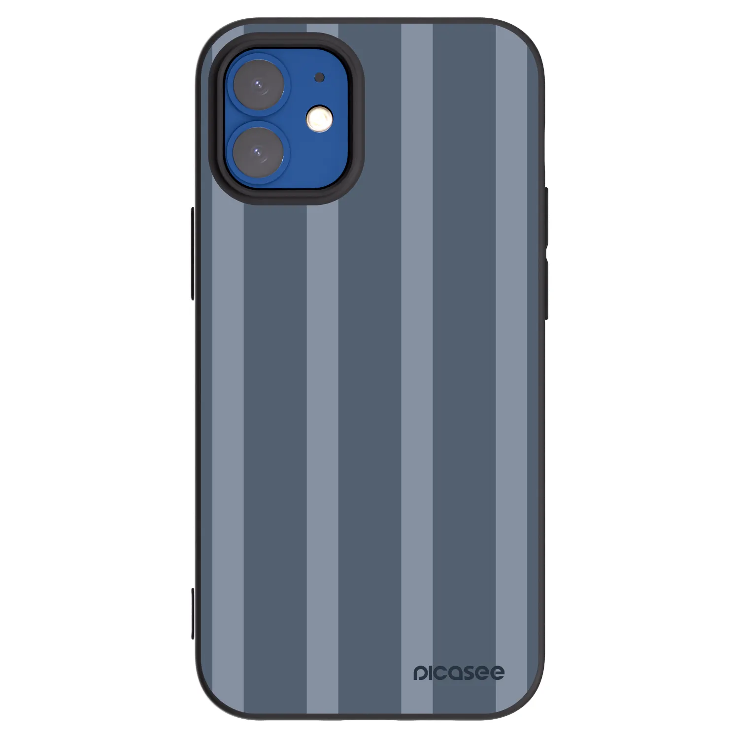 Picasee crna silikonska maskica za Apple iPhone 12 mini - Midnight lounge
